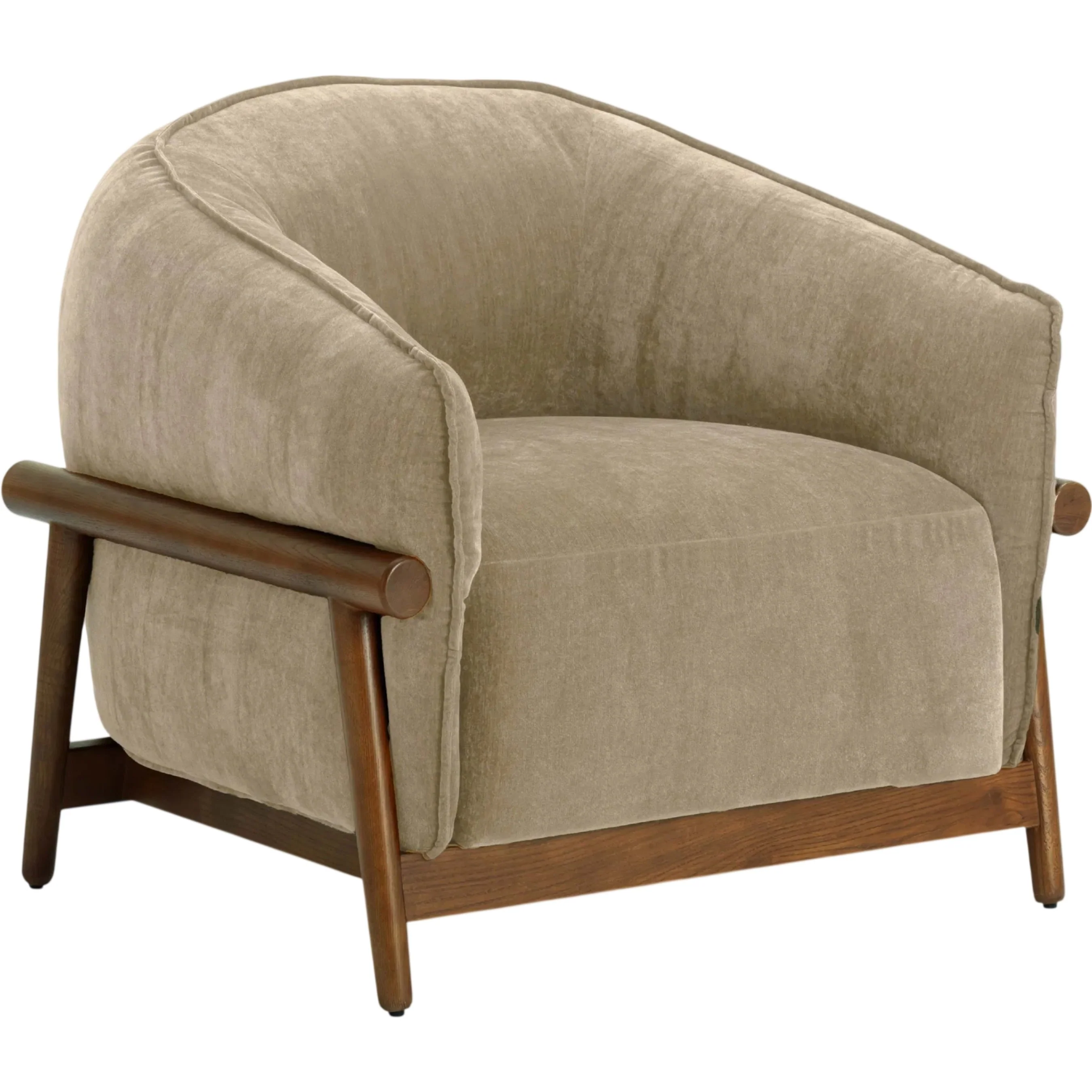 Piedmont Upcycled Contract-Grade Accent Chair - Image 2
