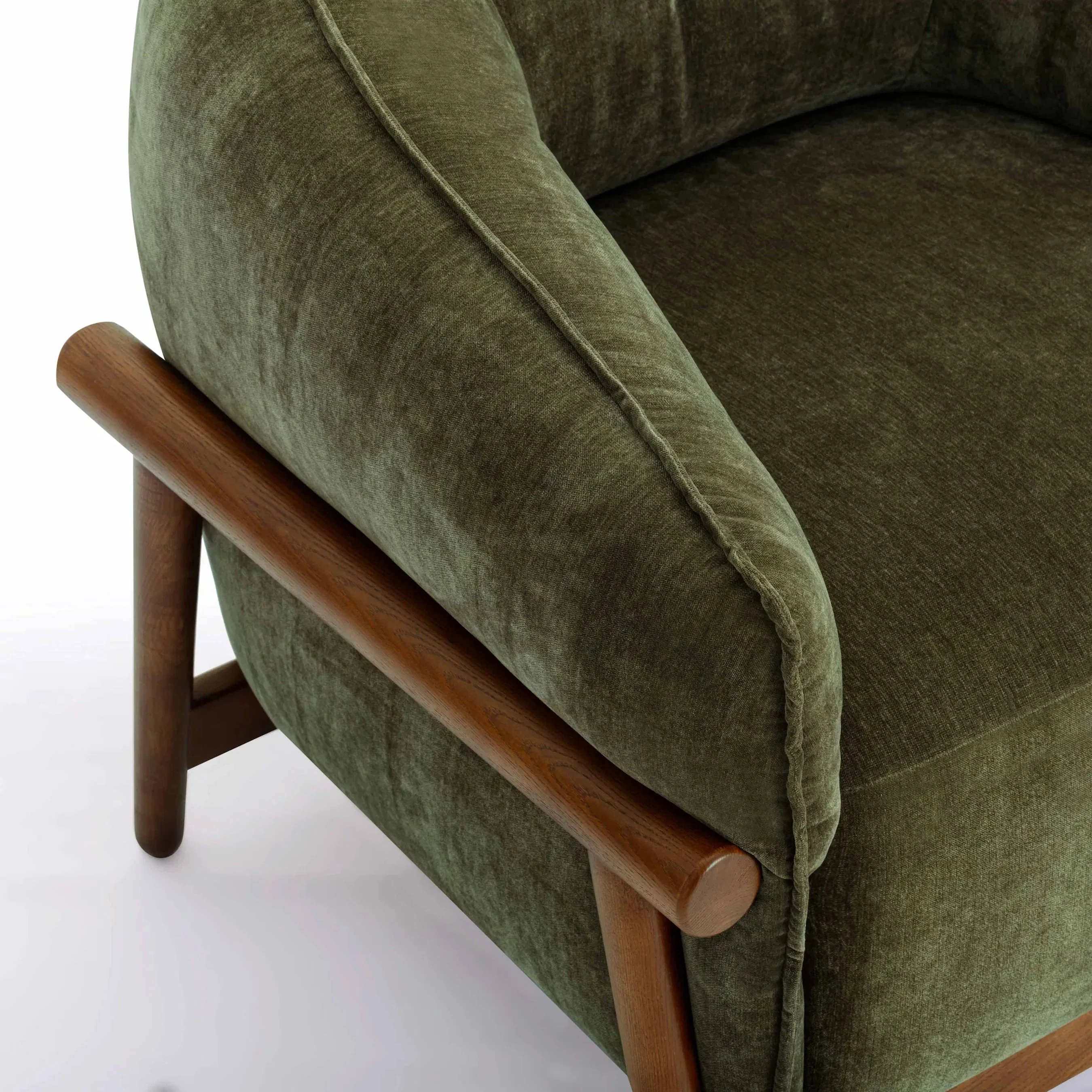 Piedmont Upcycled Contract-Grade Accent Chair - Image 7