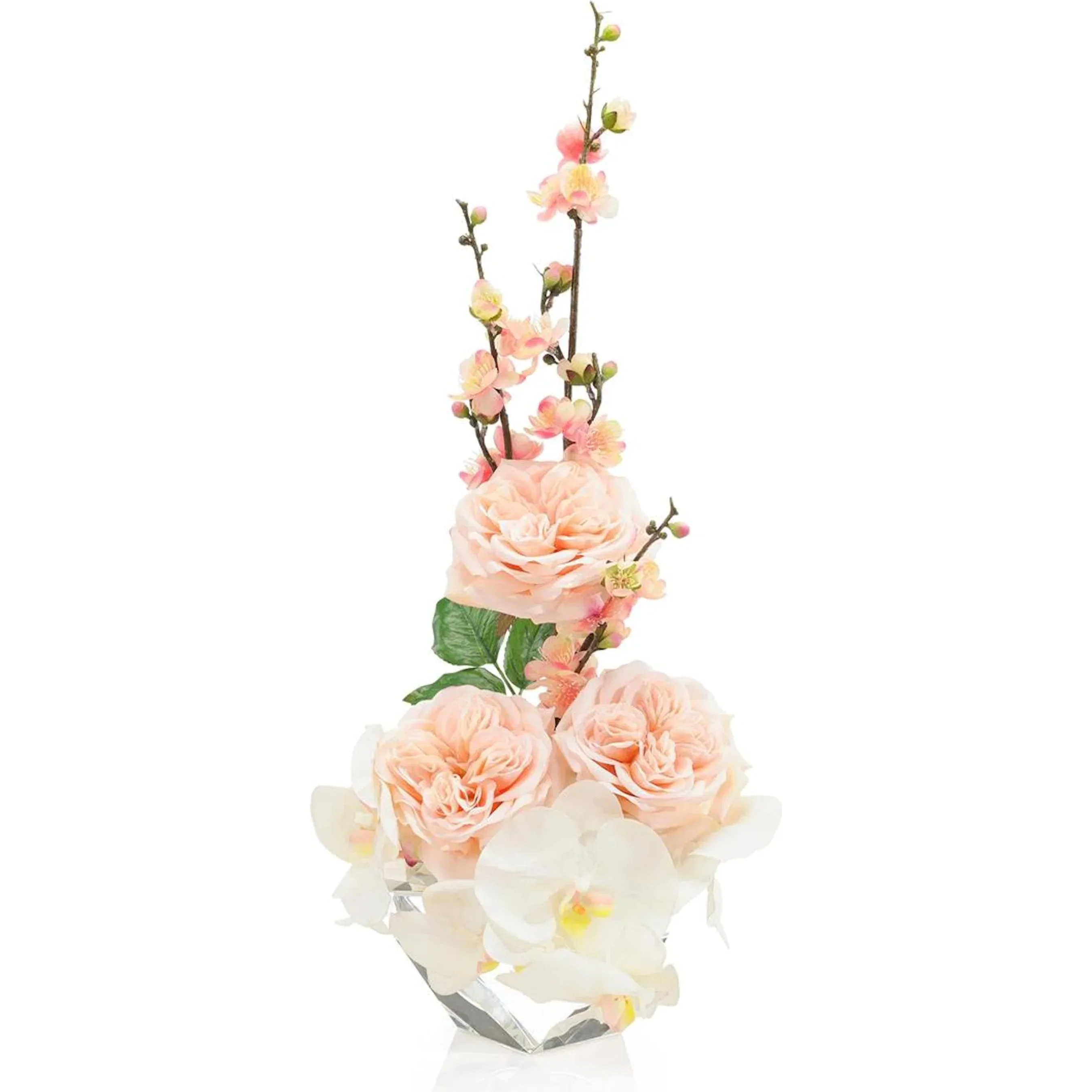 Pink Rose Blossoms