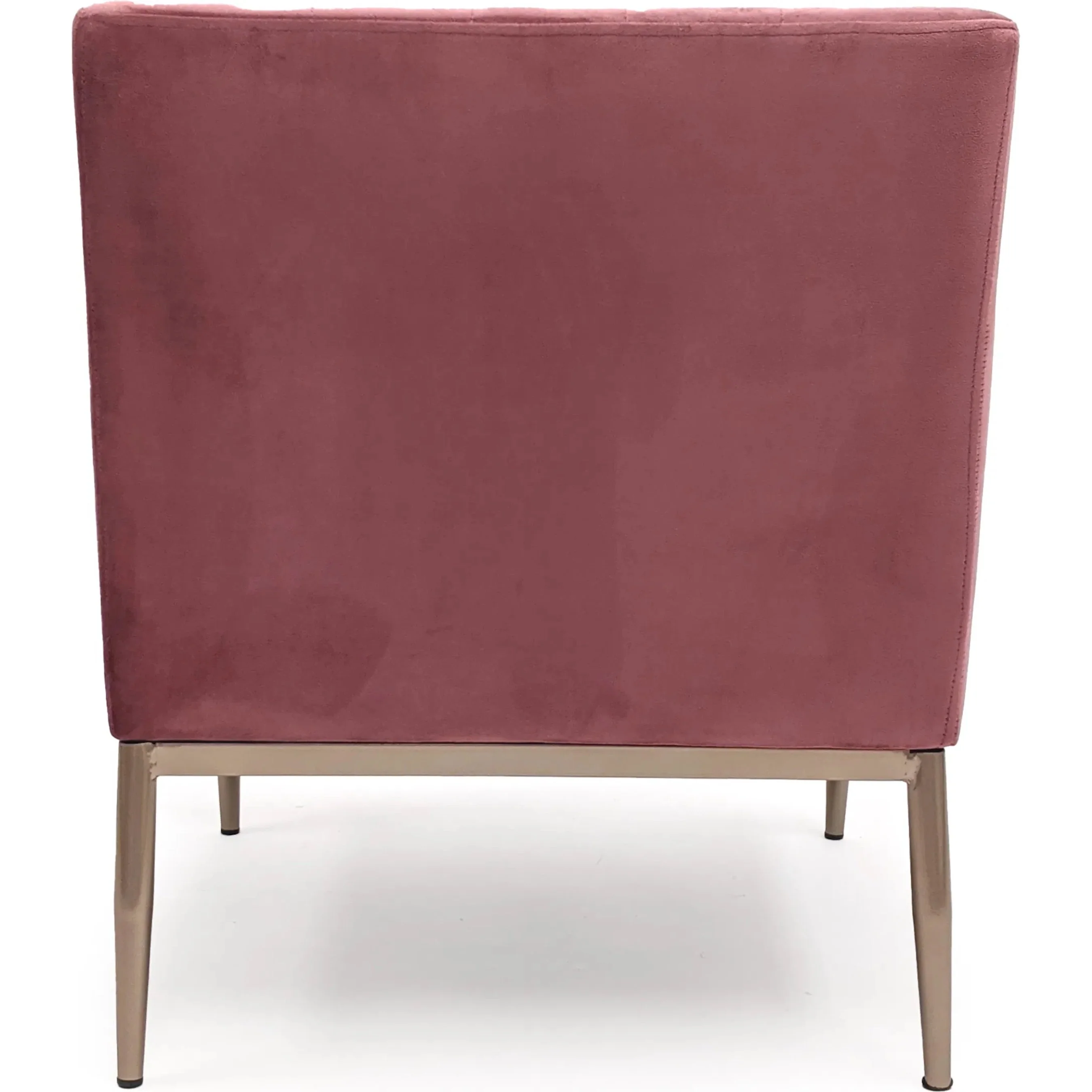 Pink Velvet Arm Chair - Image 4