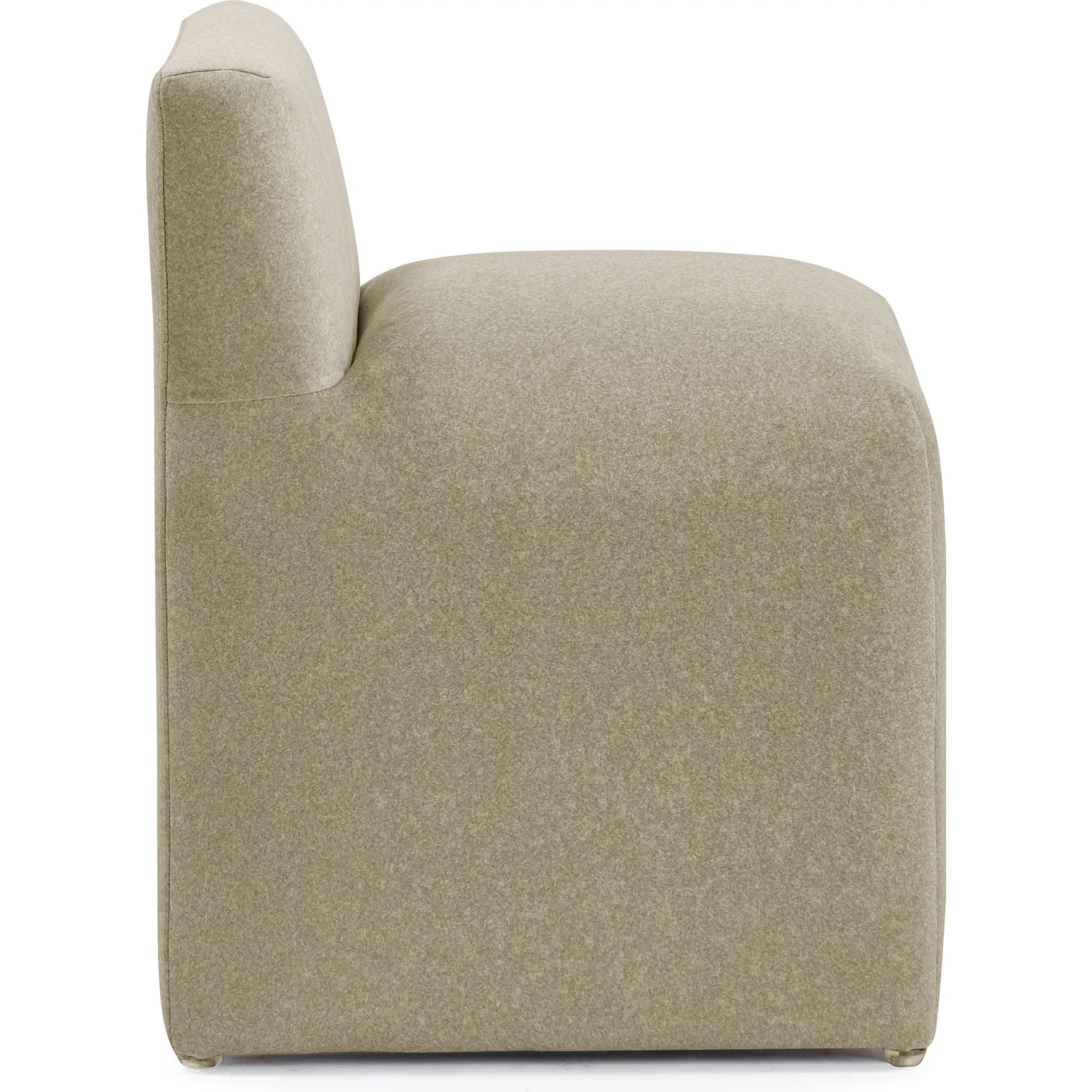 Pippa Vegan Mohair Accent Stool - Image 2