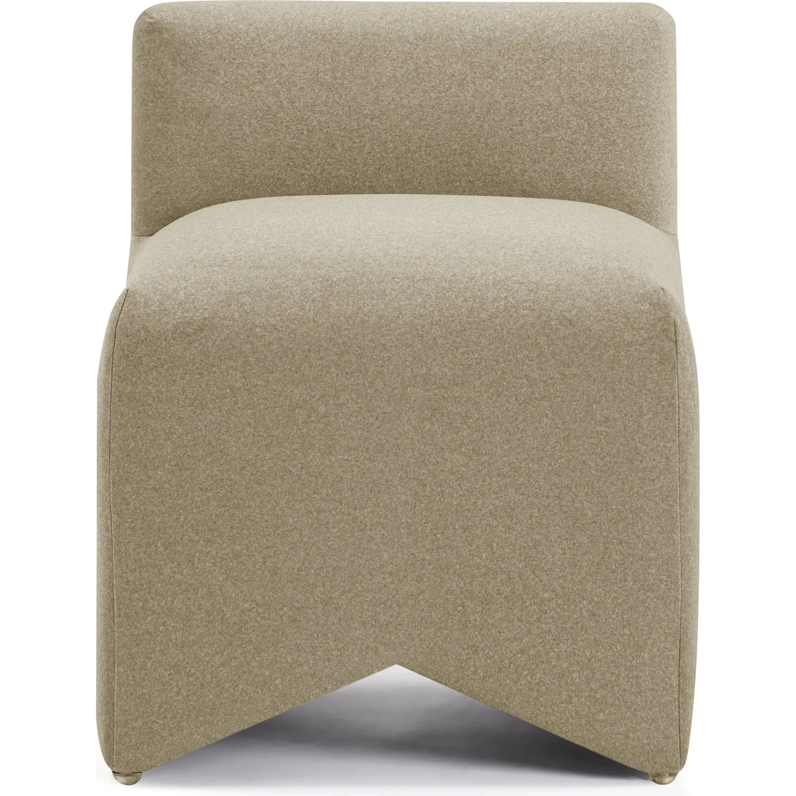 Pippa Vegan Mohair Accent Stool - Image 4