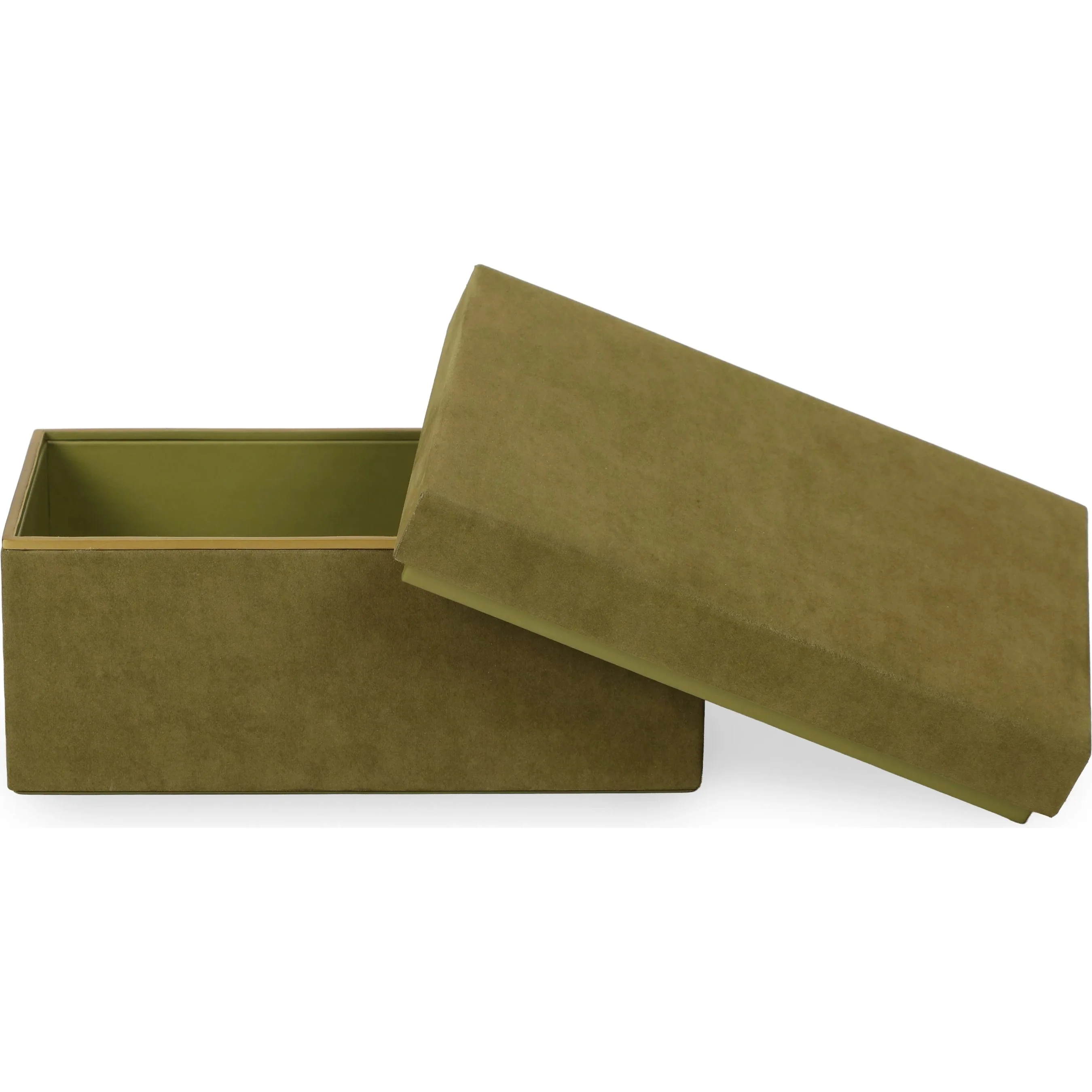 Pisa Vegan Suede Contract-Grade Storage Box - Image 2