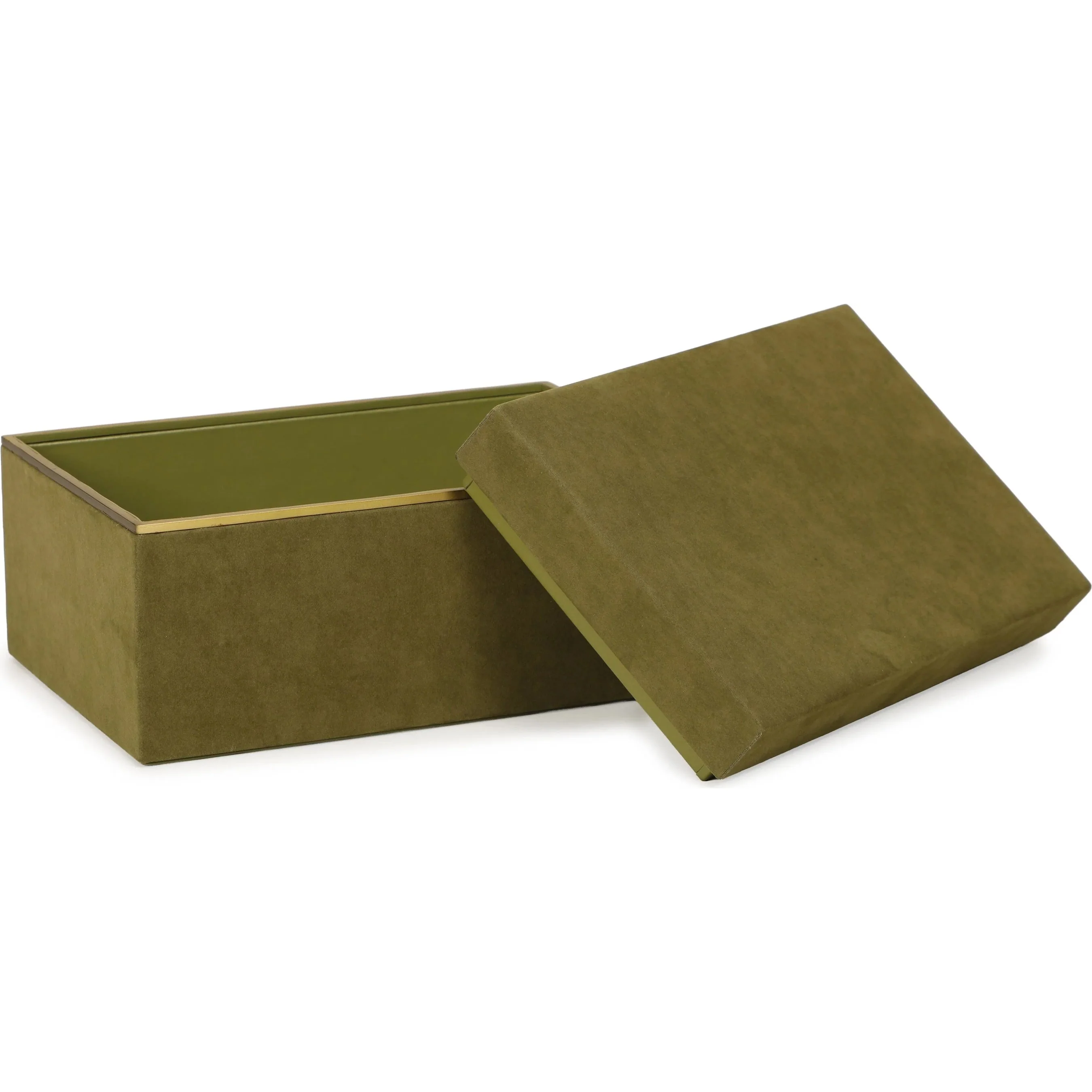 Pisa Vegan Suede Contract-Grade Storage Box - Image 4