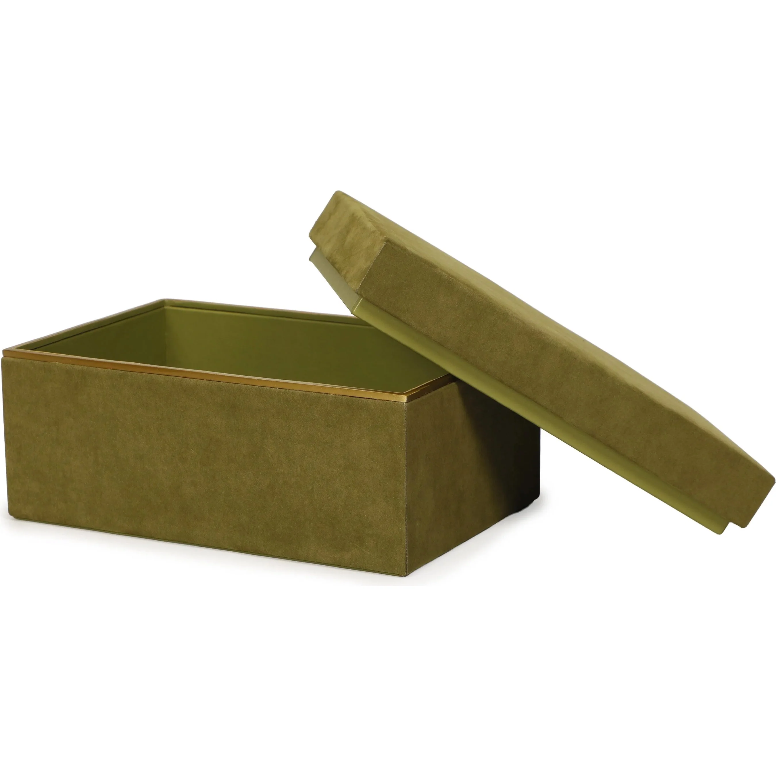 Pisa Vegan Suede Contract-Grade Storage Box - Image 7