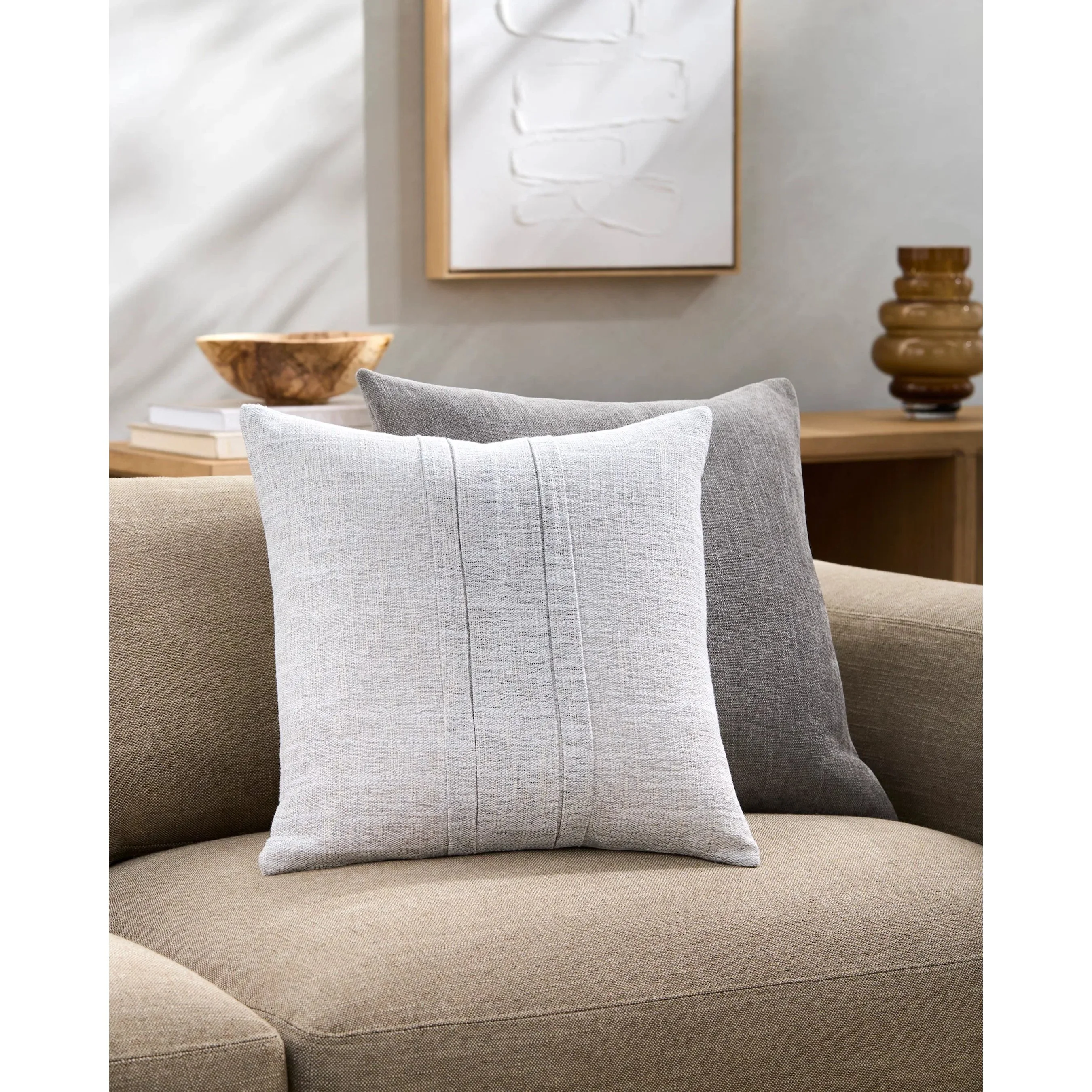 Pleated Cotton Pillow - 488462 - Image 4