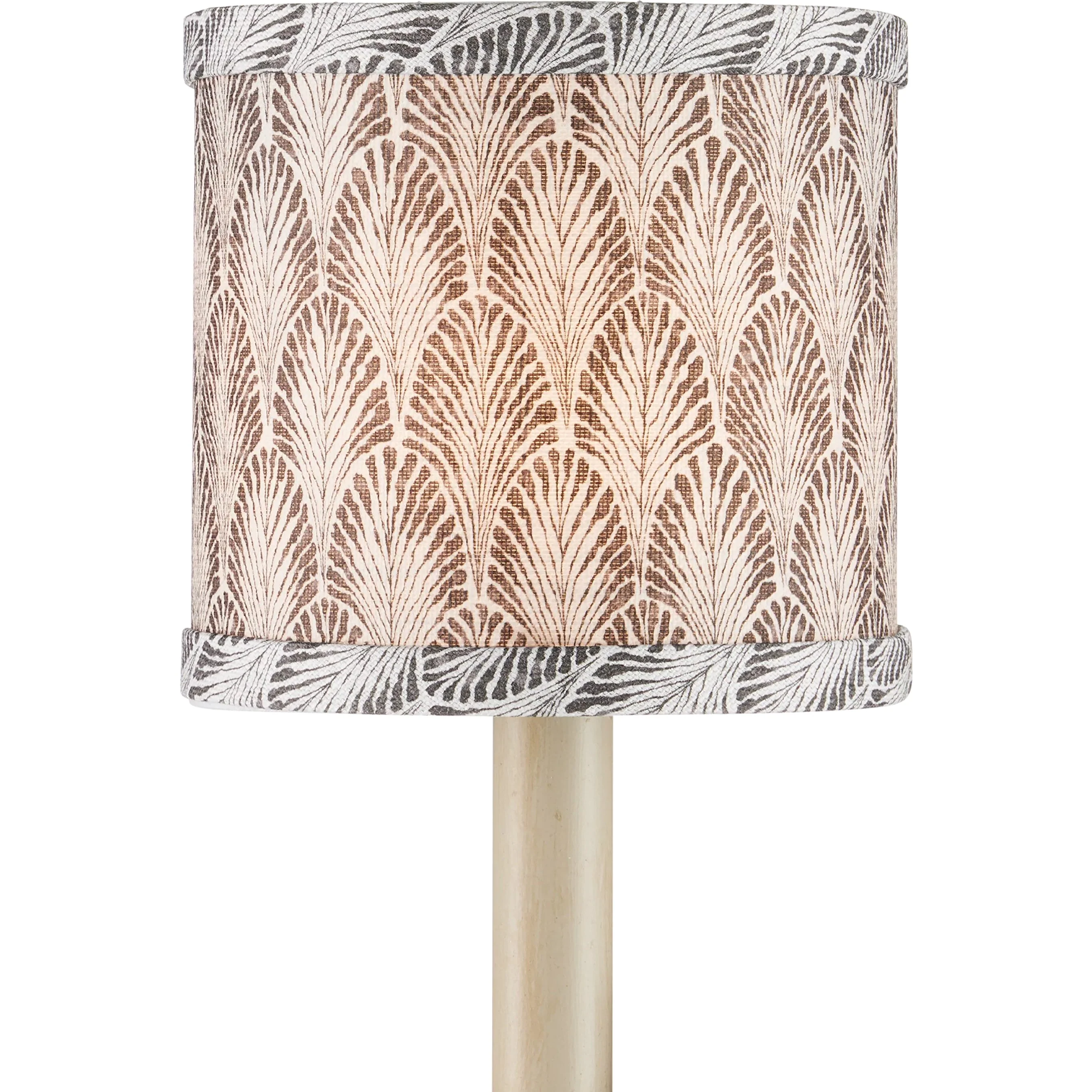 Plume Drum Chandelier Shade