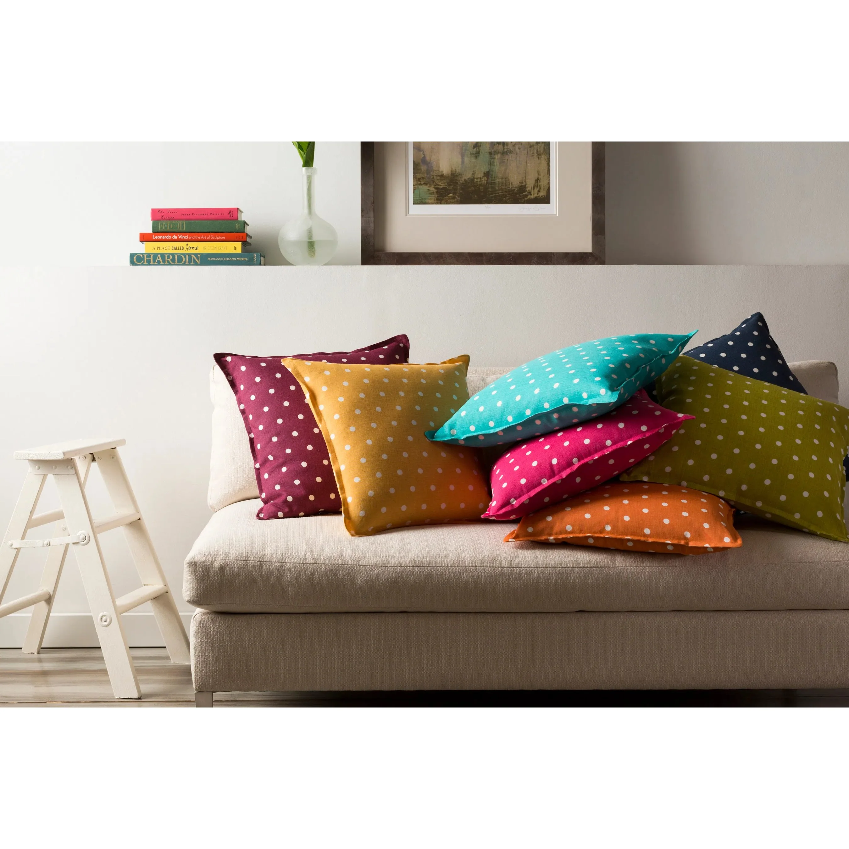 Polka Dot Pillow - 13258 - Image 13