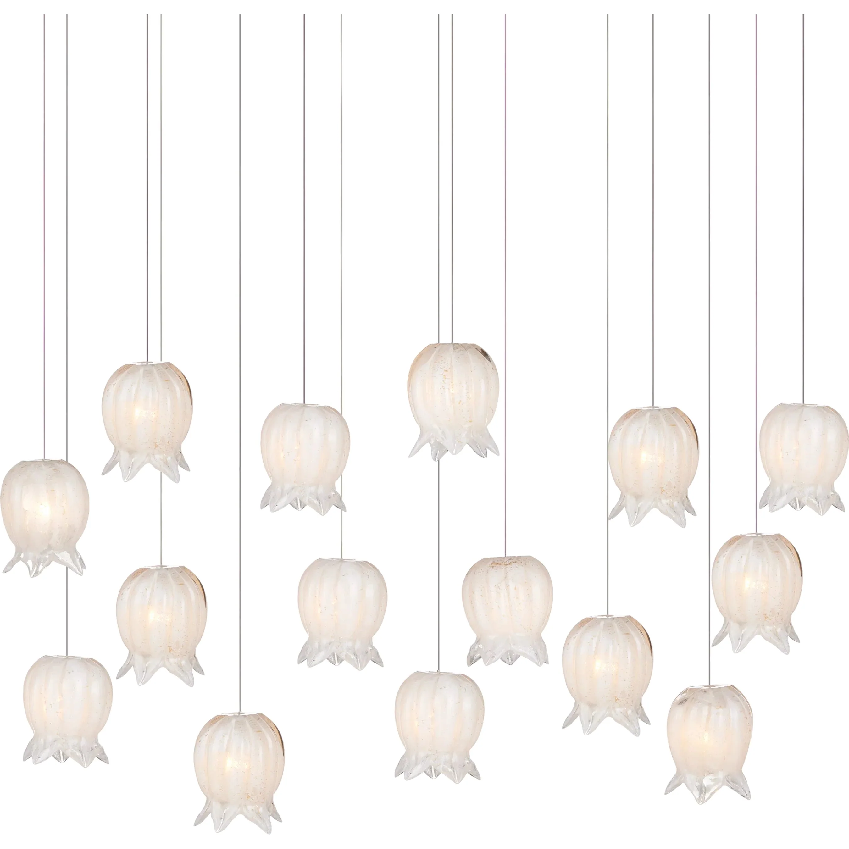 Polpo 15-Light Linear Multi-Drop Pendant - Image 2