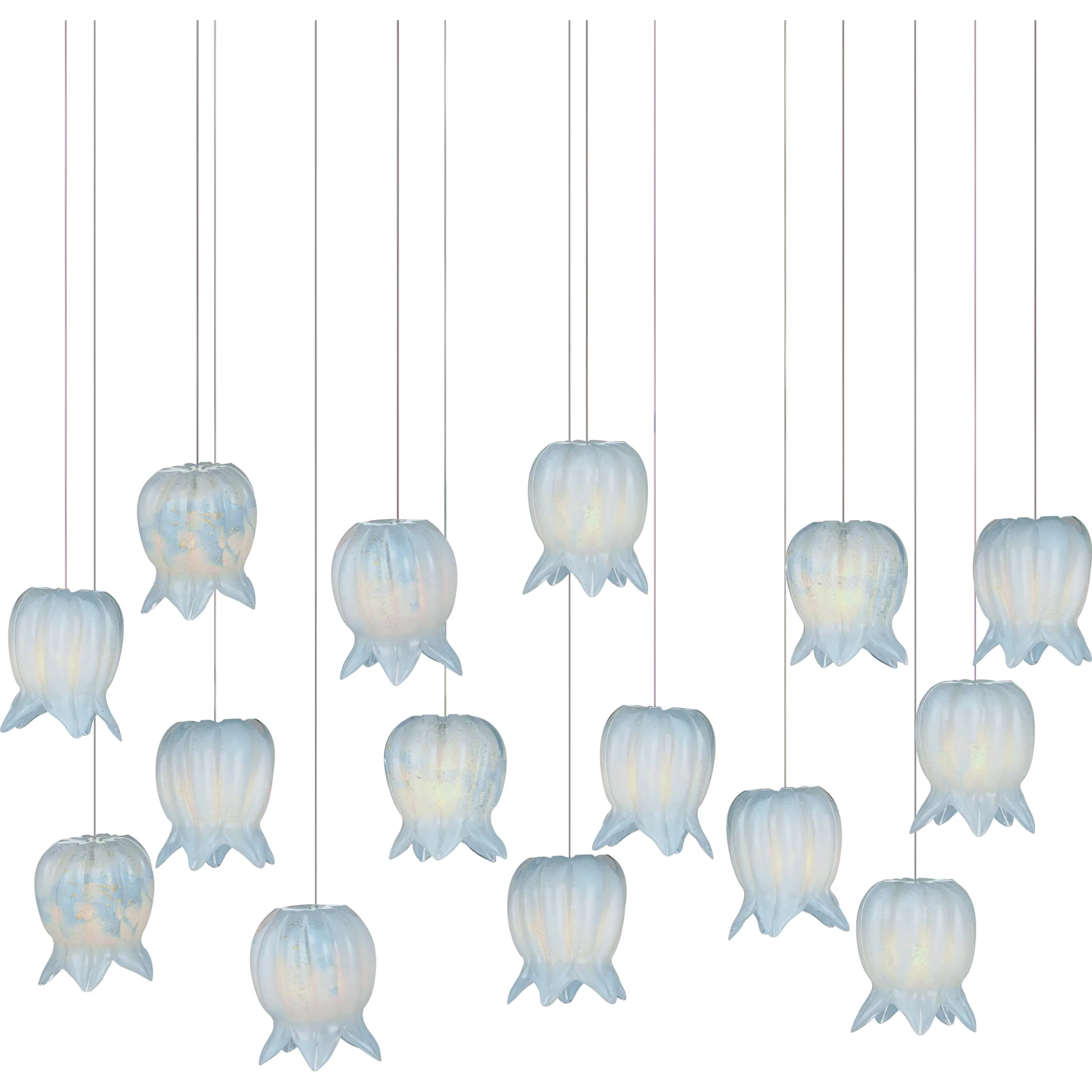 Polpo 15-Light Linear Multi-Drop Pendant - Image 3