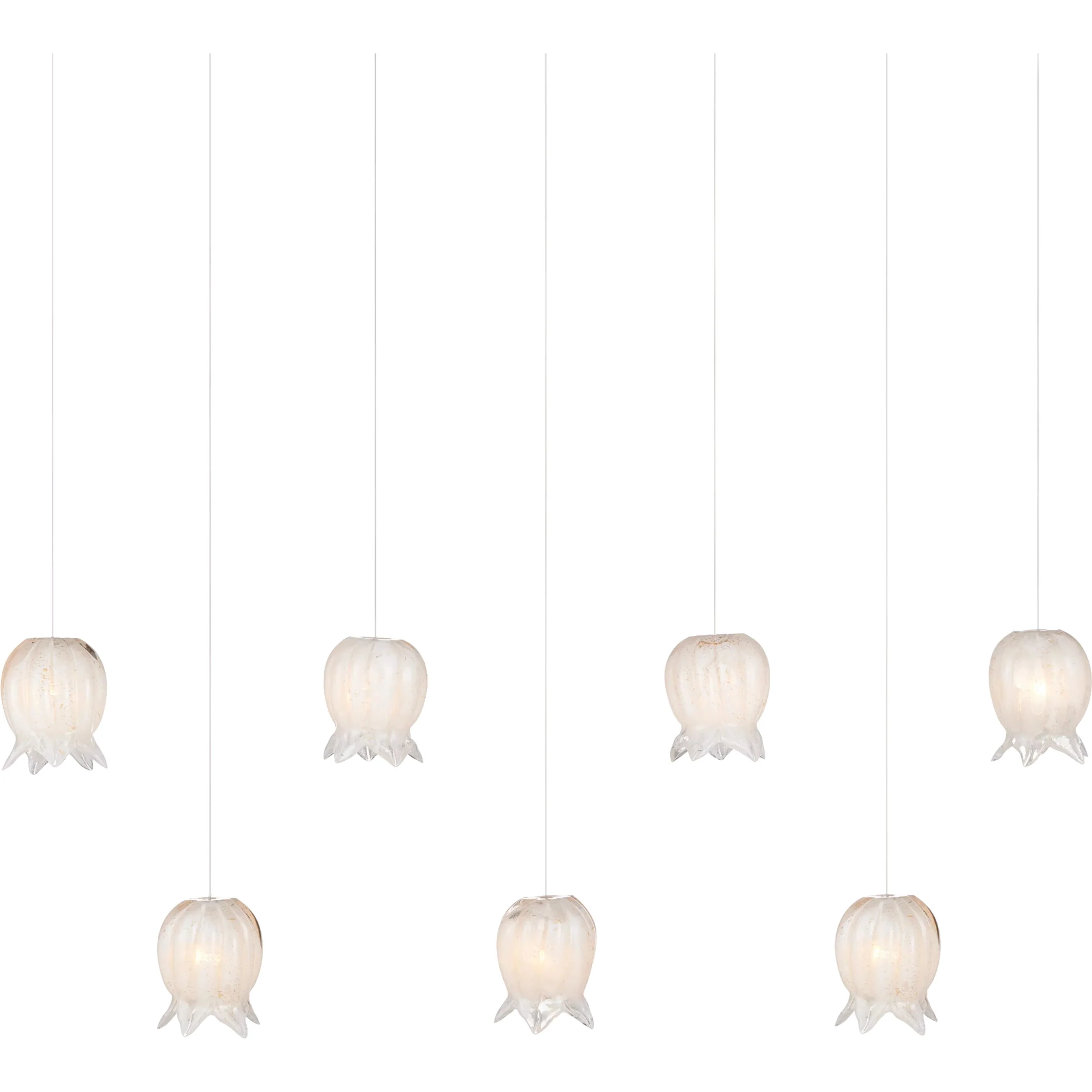 Polpo 7-Light Linear Multi-Drop Pendant - Image 2