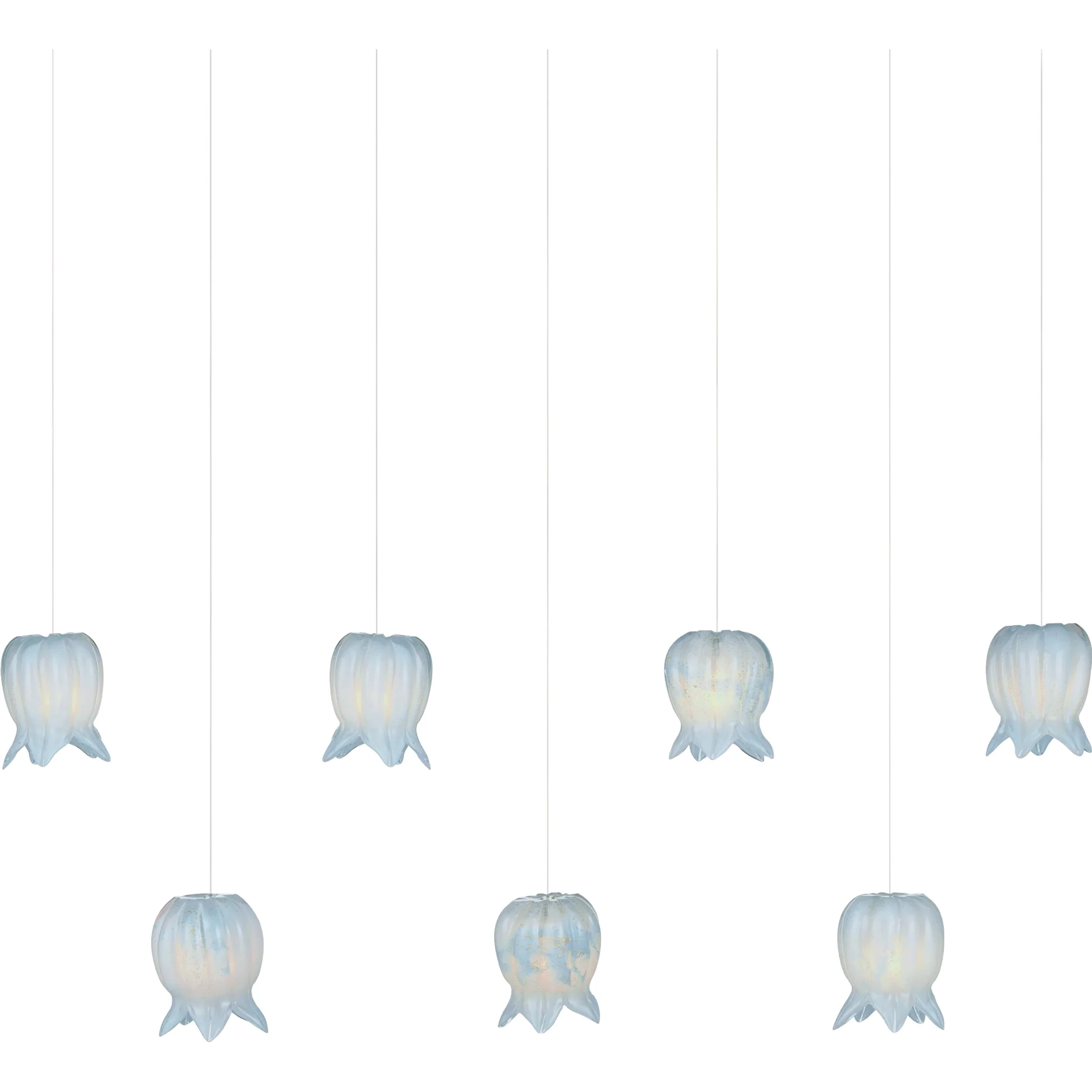 Polpo 7-Light Linear Multi-Drop Pendant - Image 3