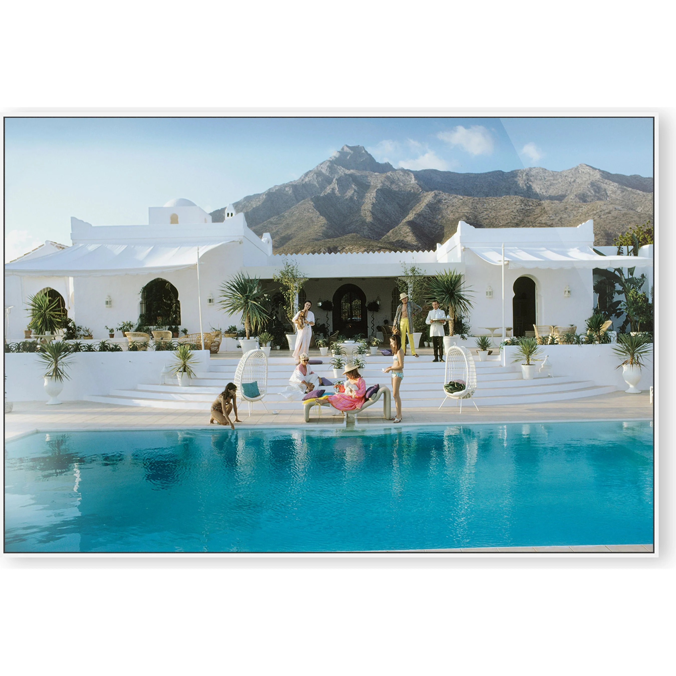 Pool at El Venerol by Slim Aarons - Image 2