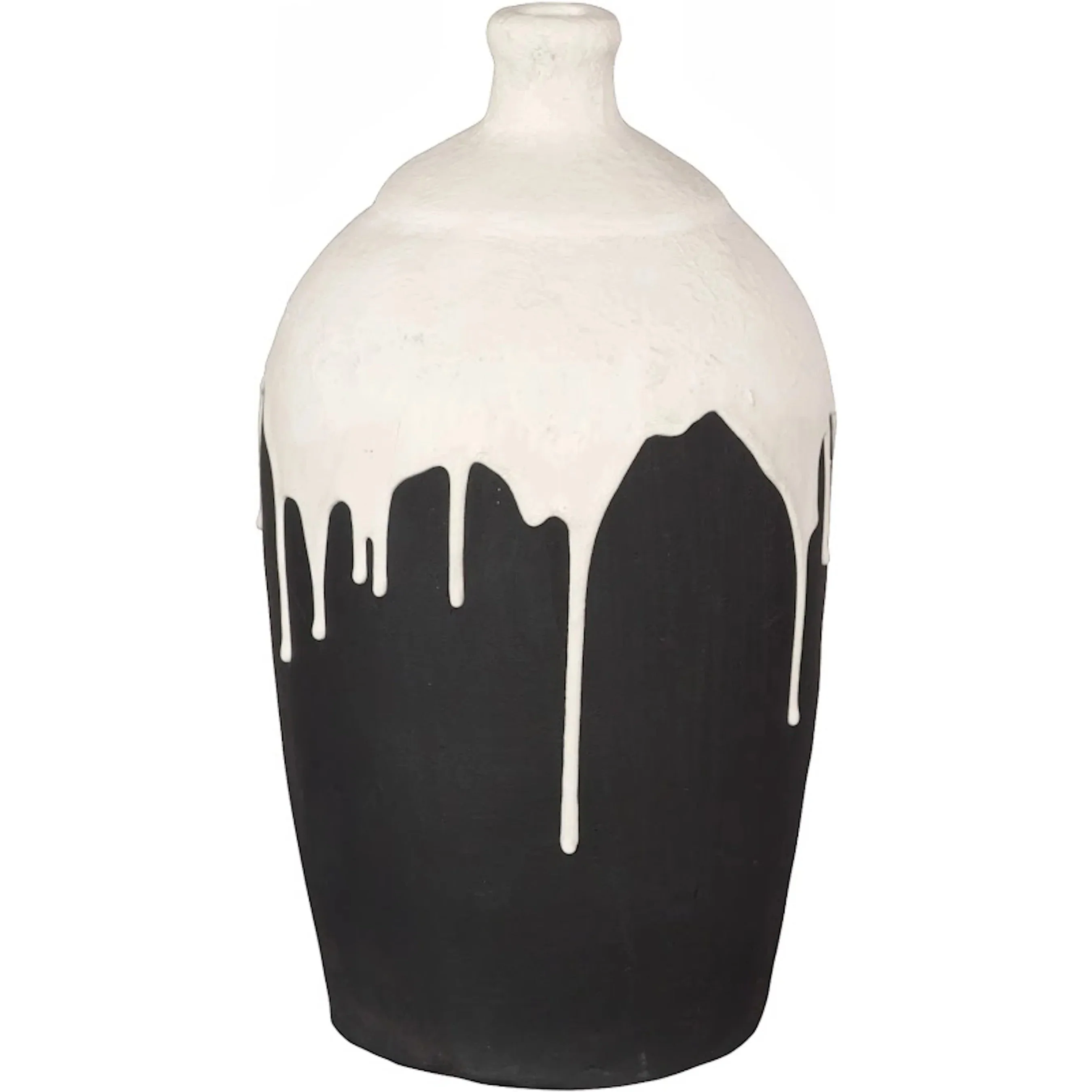 Porcelain Drip Short Vase - Image 2