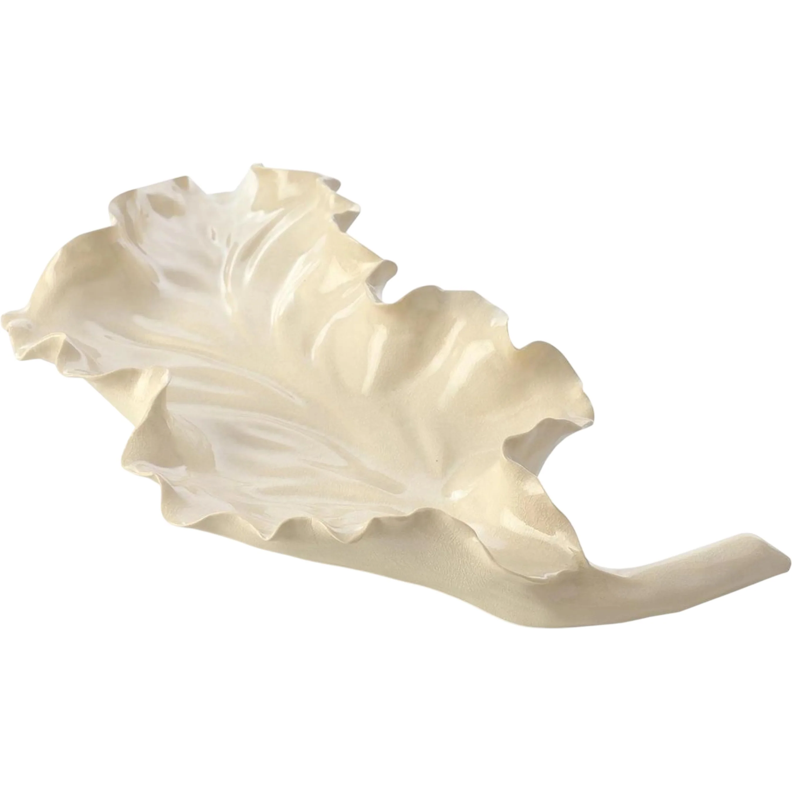 Porcelain Leaf Bowl - Image 2