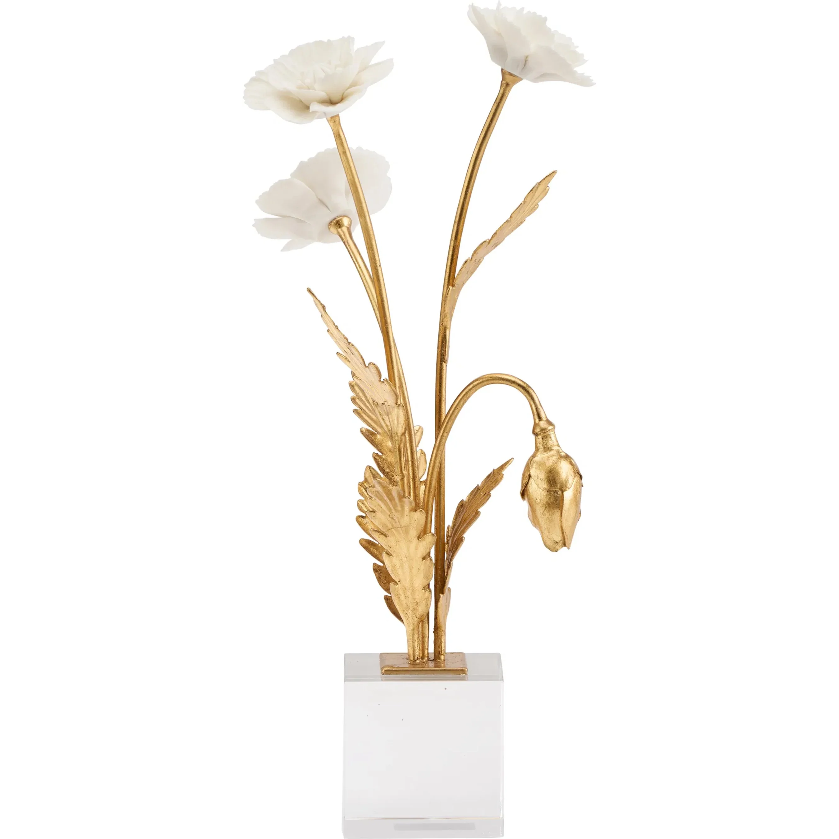 Porcelain Poppie in Crystal Base - Image 4