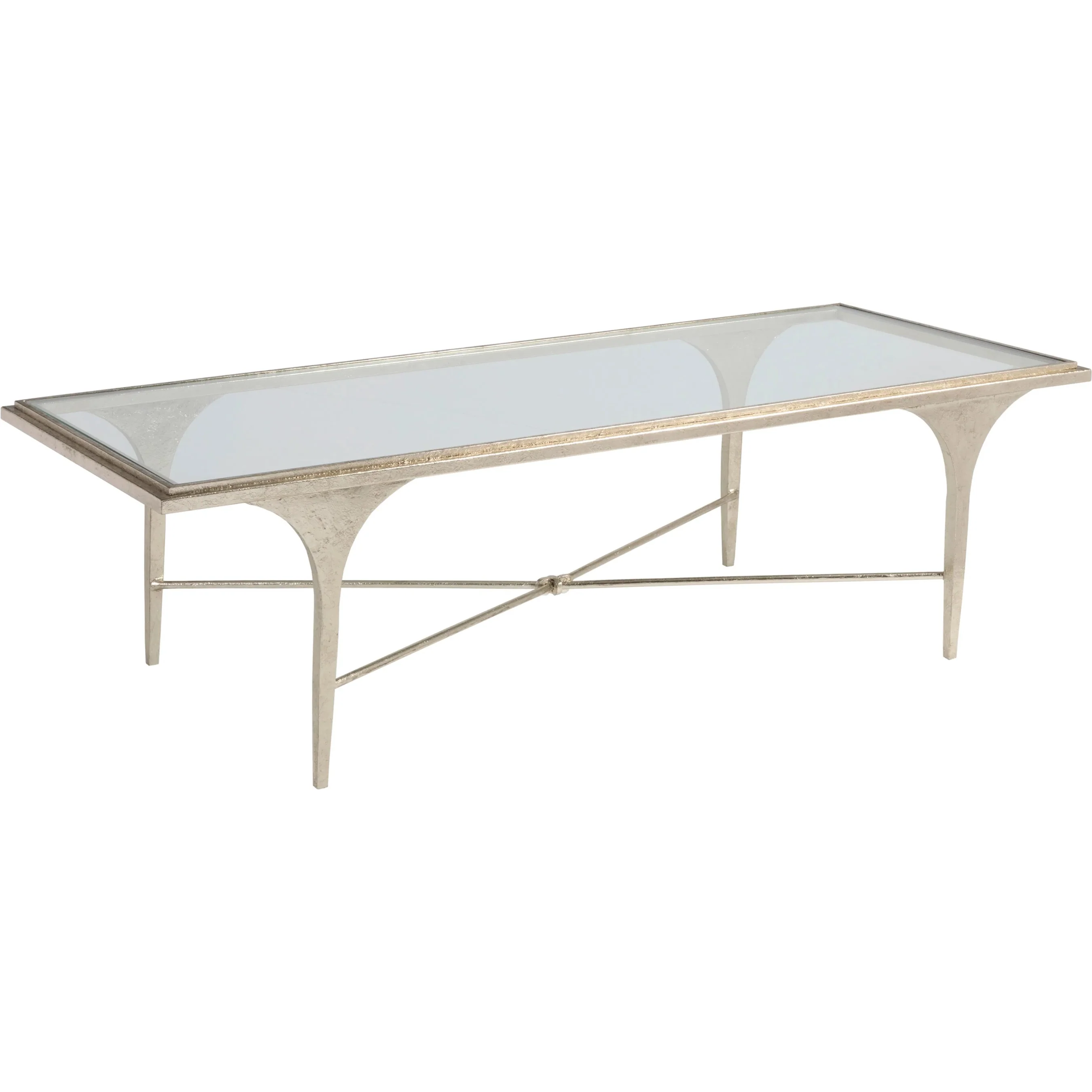 Porto Champagne Rectangular Cocktail Table