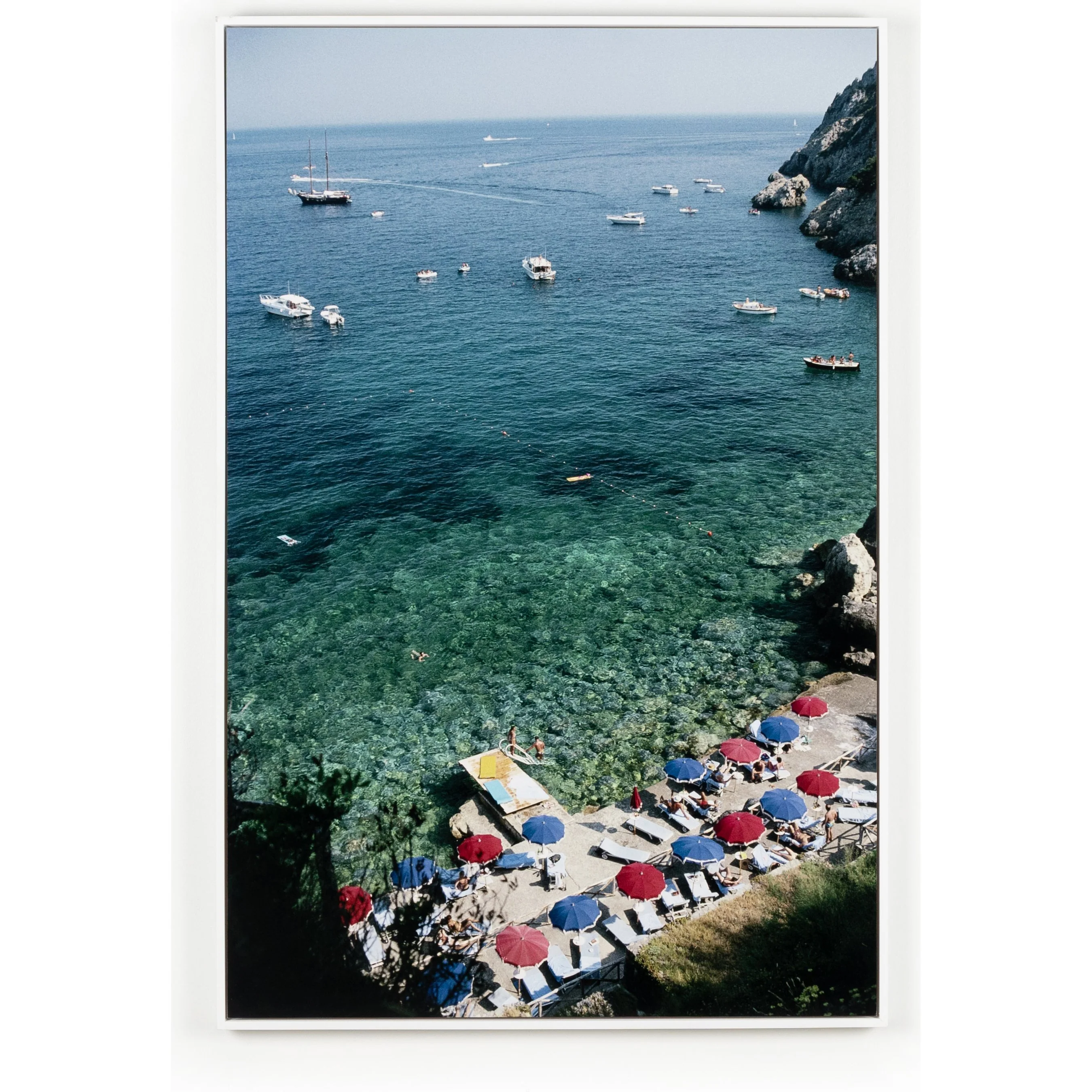 Porto Ercole Beach by Slim Aarons
