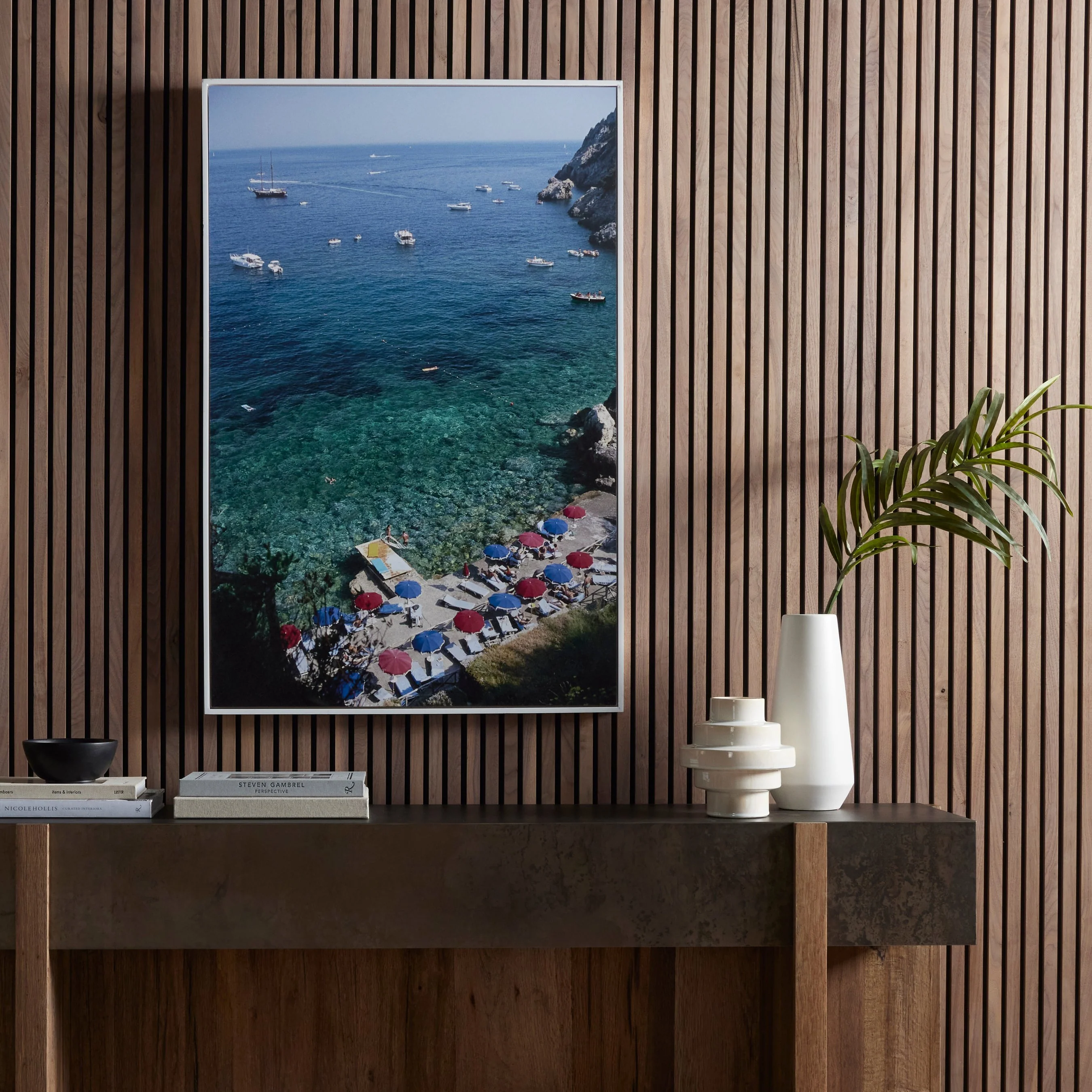 Porto Ercole Beach by Slim Aarons - Image 11