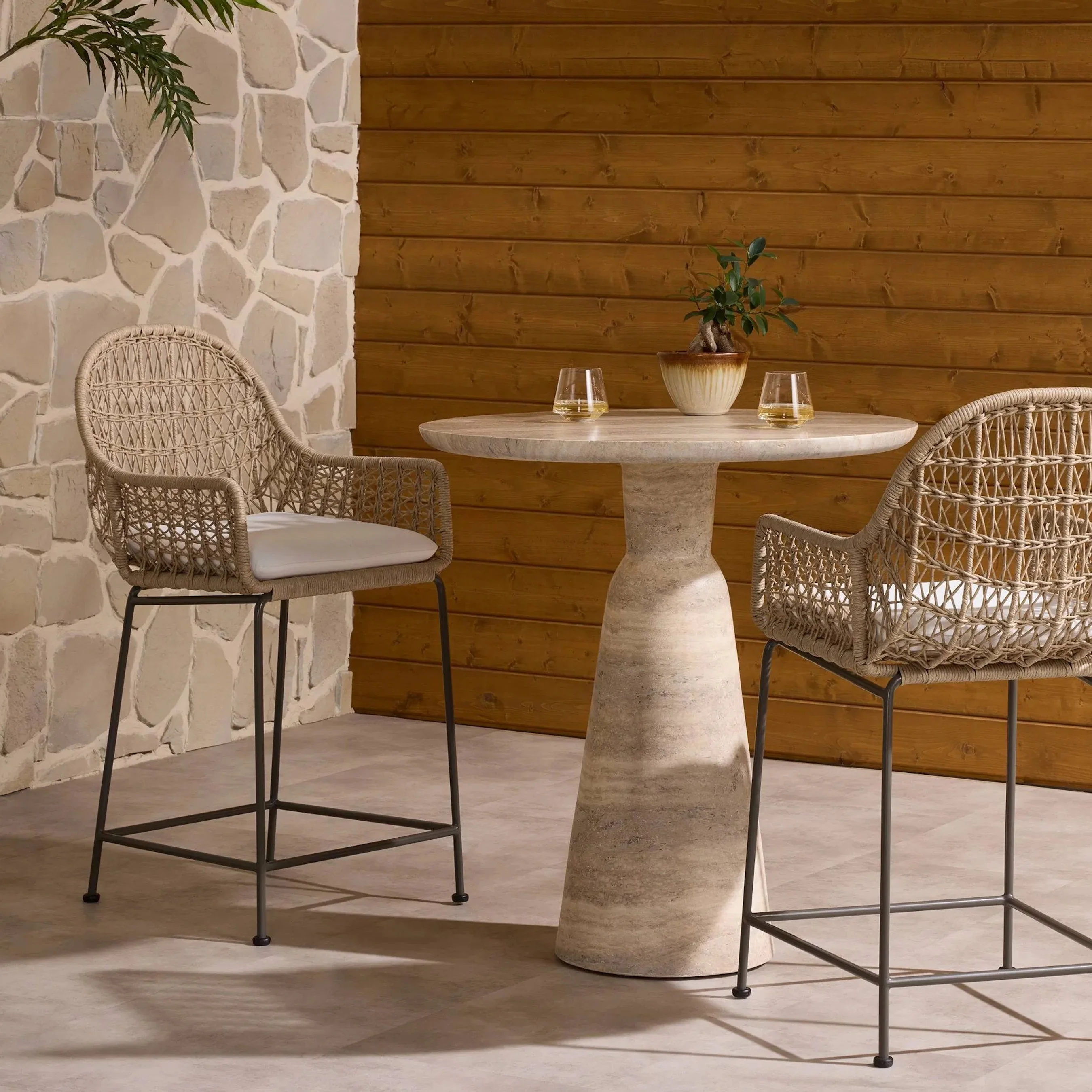 Porto Outdoor Counter Stool - Image 13