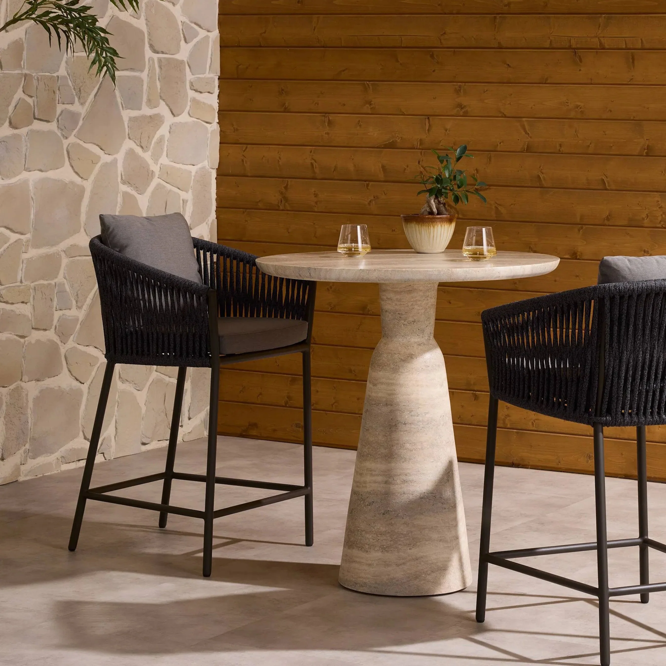 Porto Outdoor Counter Stool - Image 14