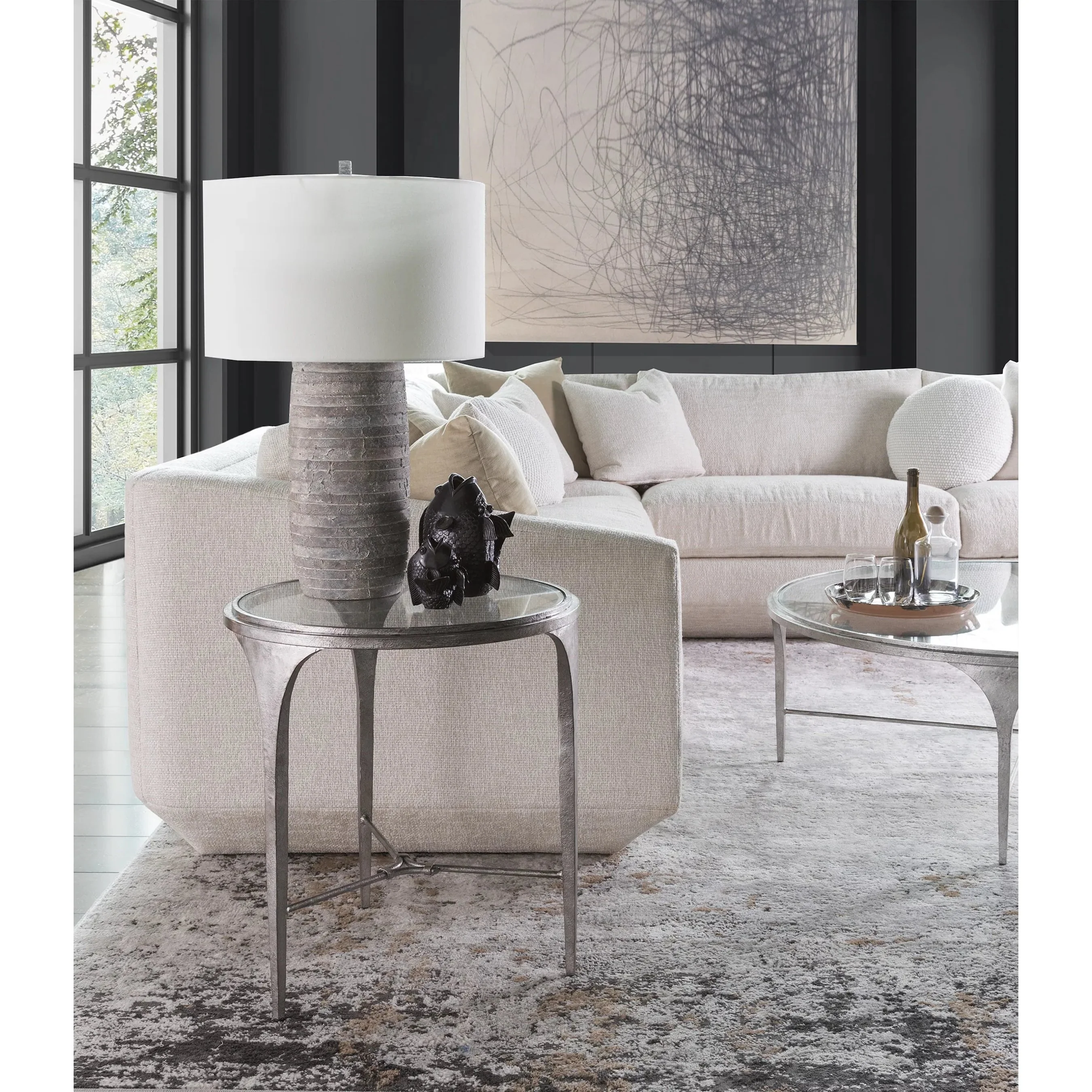 Porto Round End Table - Image 9