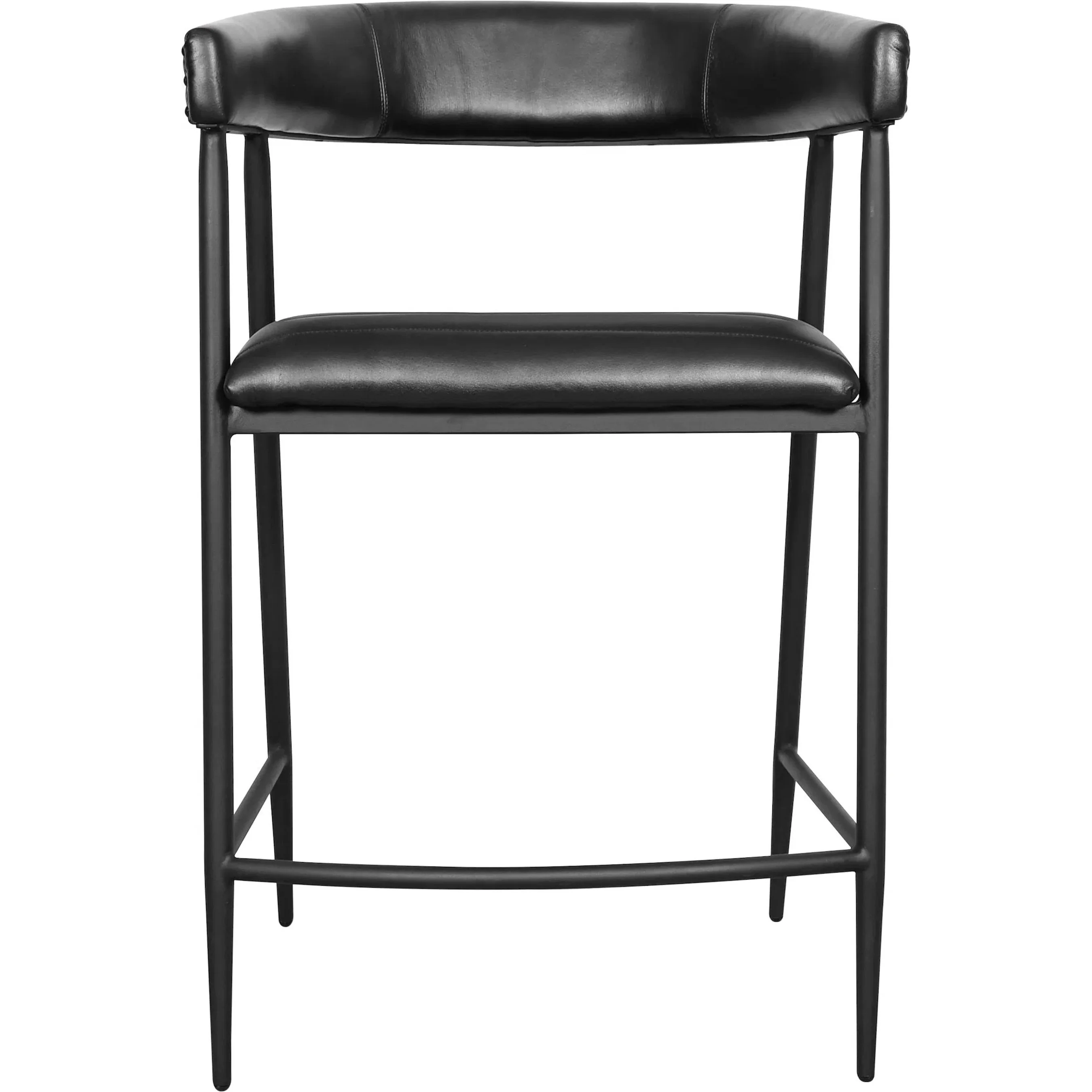 Preston 26" Top Grain Leather Counter Stool Chair - Image 4