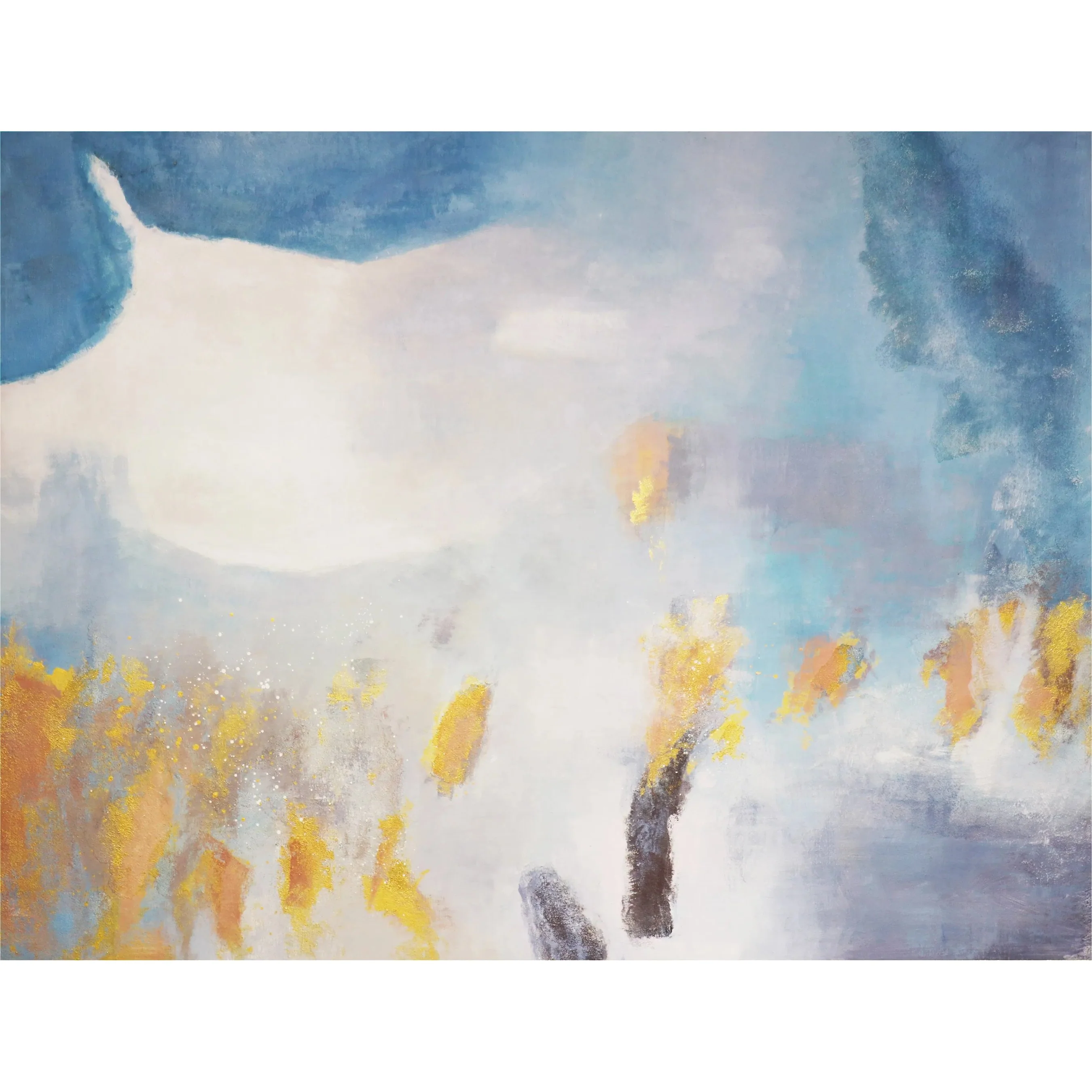 Prism — Handpainted Abstract Oil Painting on Canvas - PG-2252