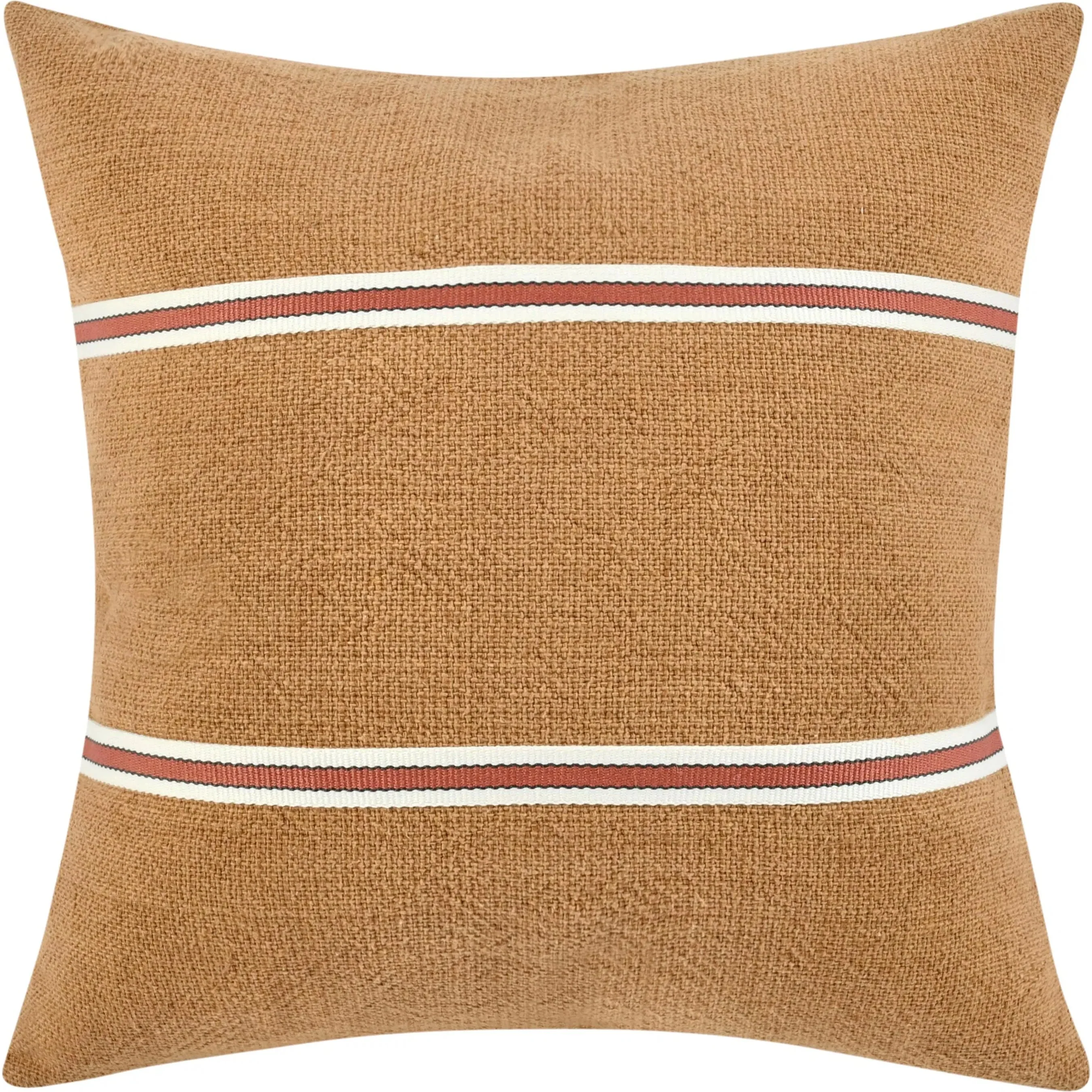 Pryce Cotton Linen Blend Throw Pillow