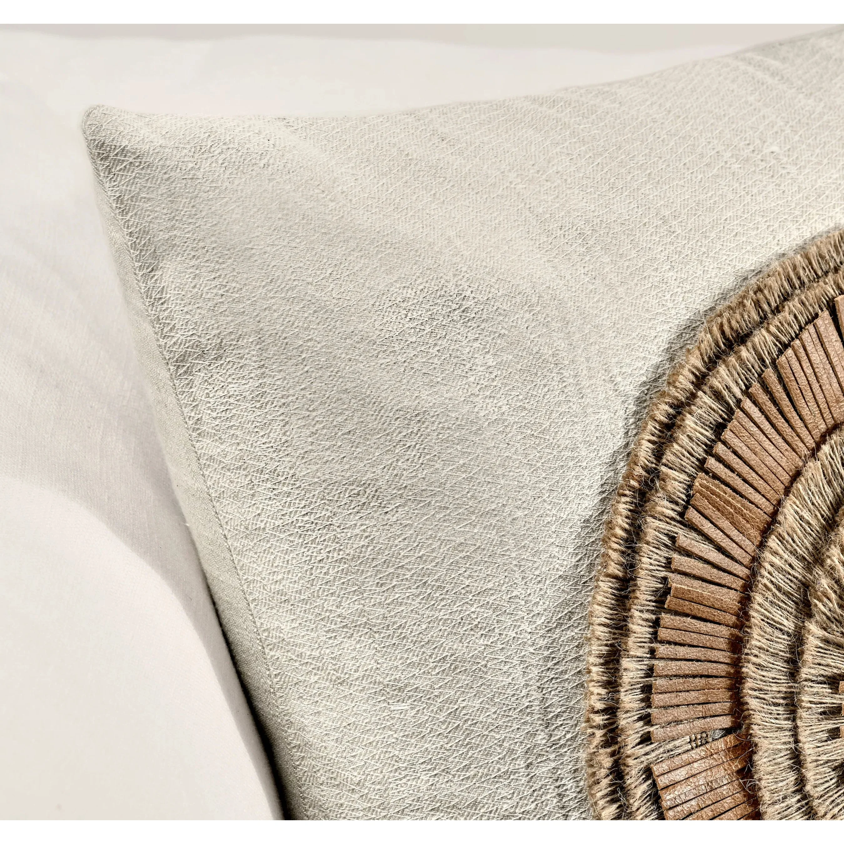 Pueblo Cotton Fabric Throw Pillow - Image 6