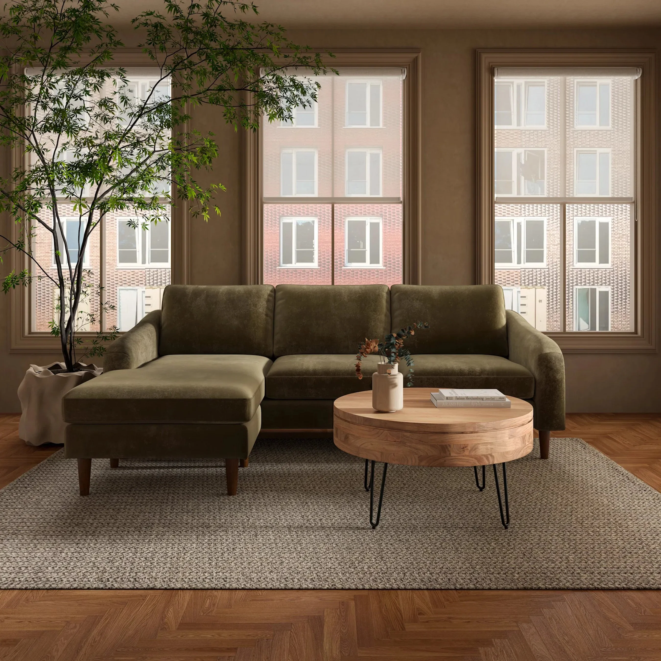 Quinn Sectional Cedar - Image 5