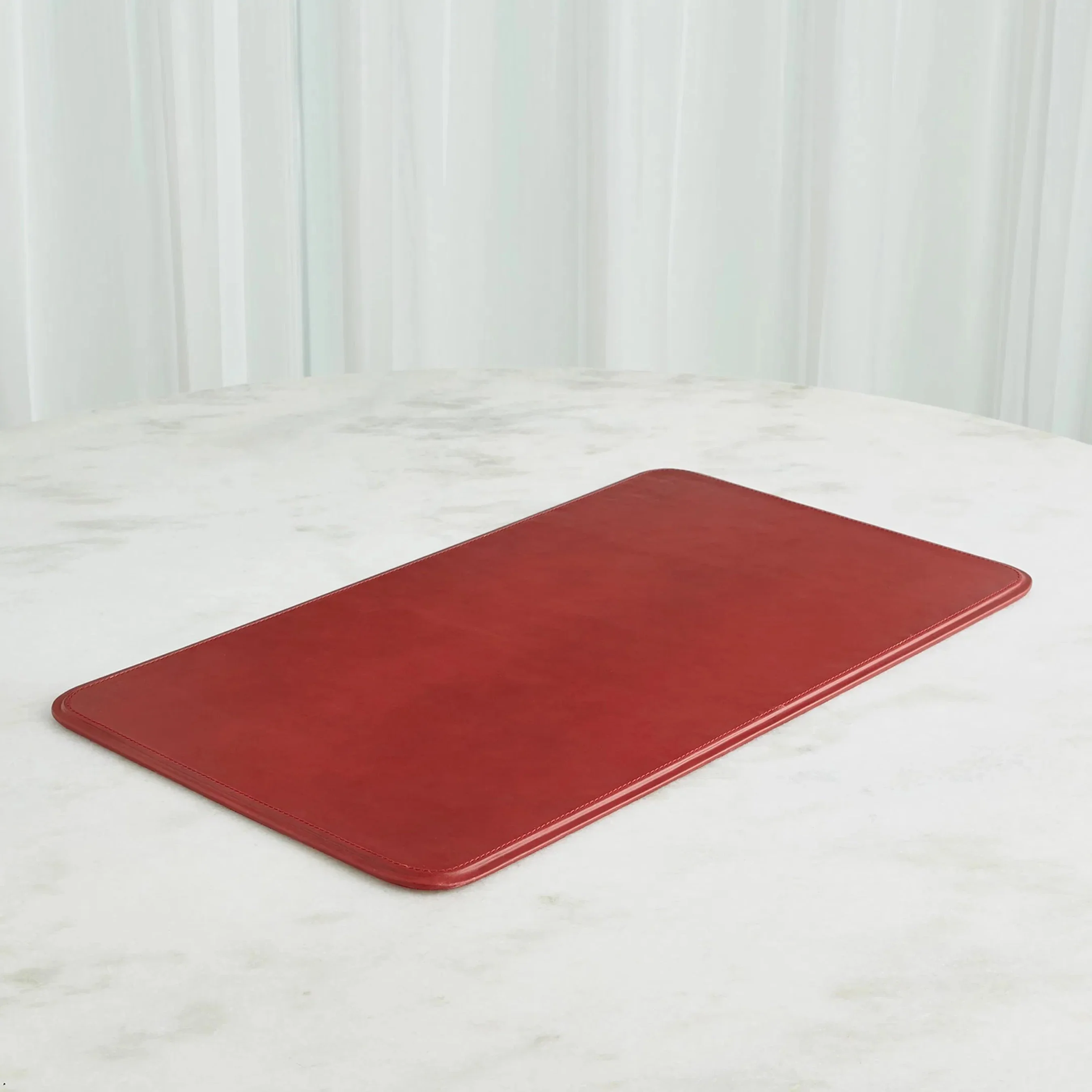 Radius Edge Leather Desk Blotter - Image 7