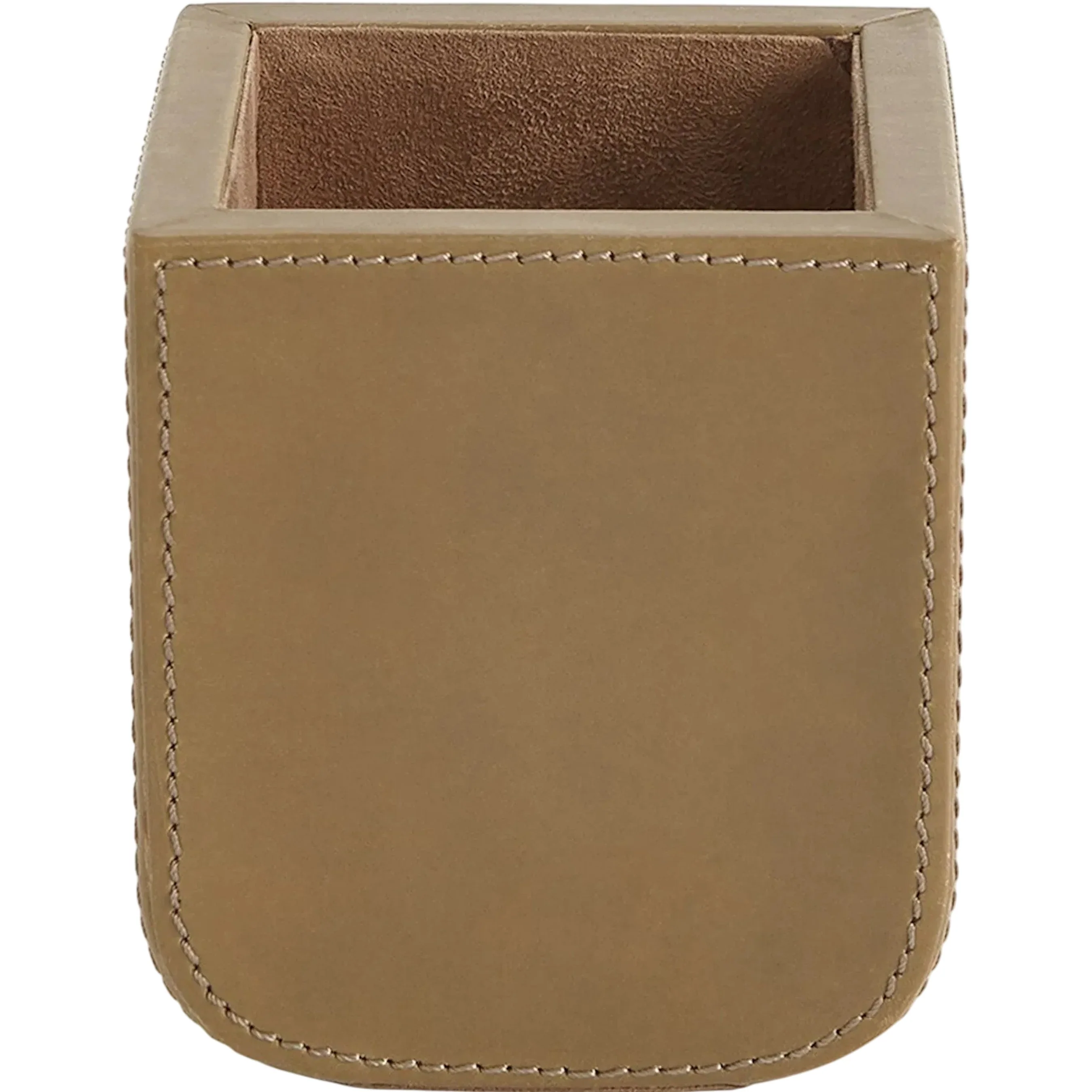 Radius Edge Leather Pencil Cup - Image 5