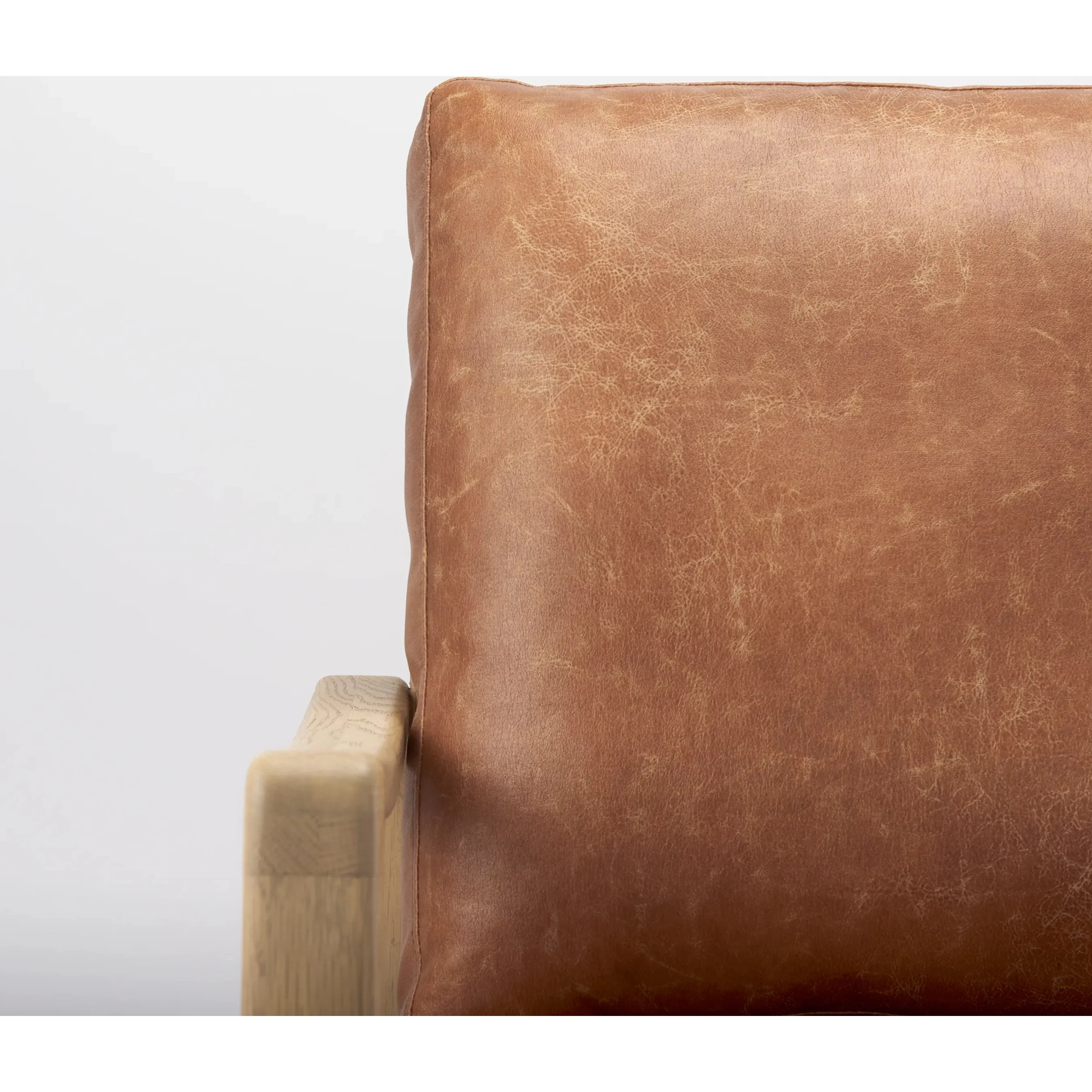 Raeleigh Leather Accent Chair - Image 2