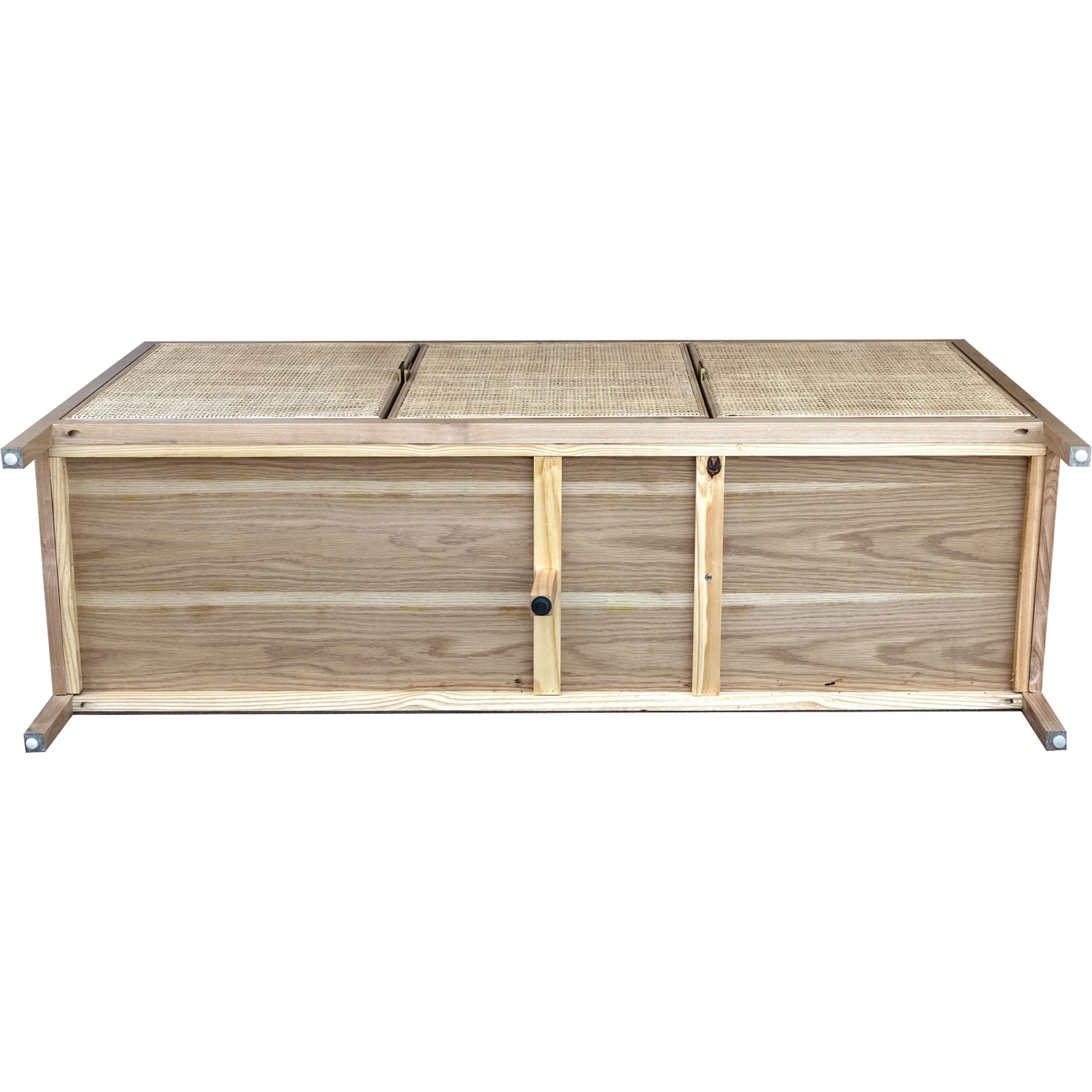 Rattan 3 Door Sideboard - Image 6