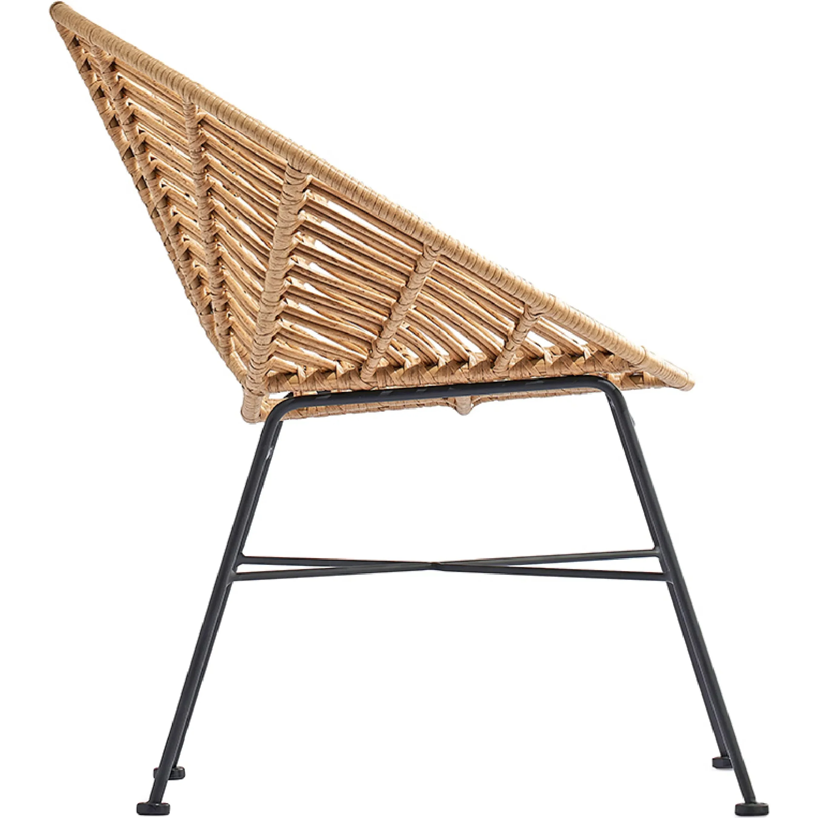 Rattan Patio Round Chair - Image 3