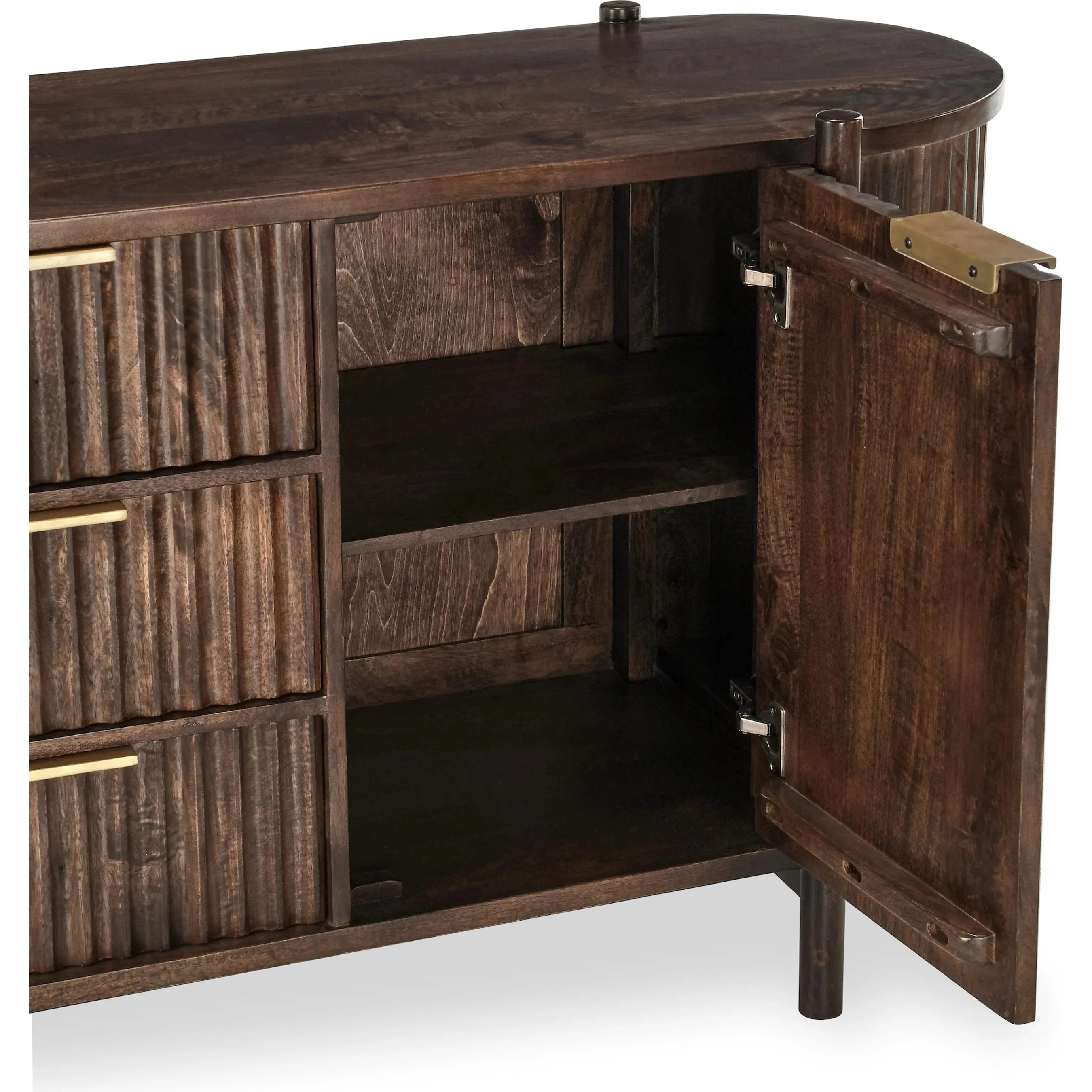 Redford 73" Mango Wood Buffet Sideboard - Image 11