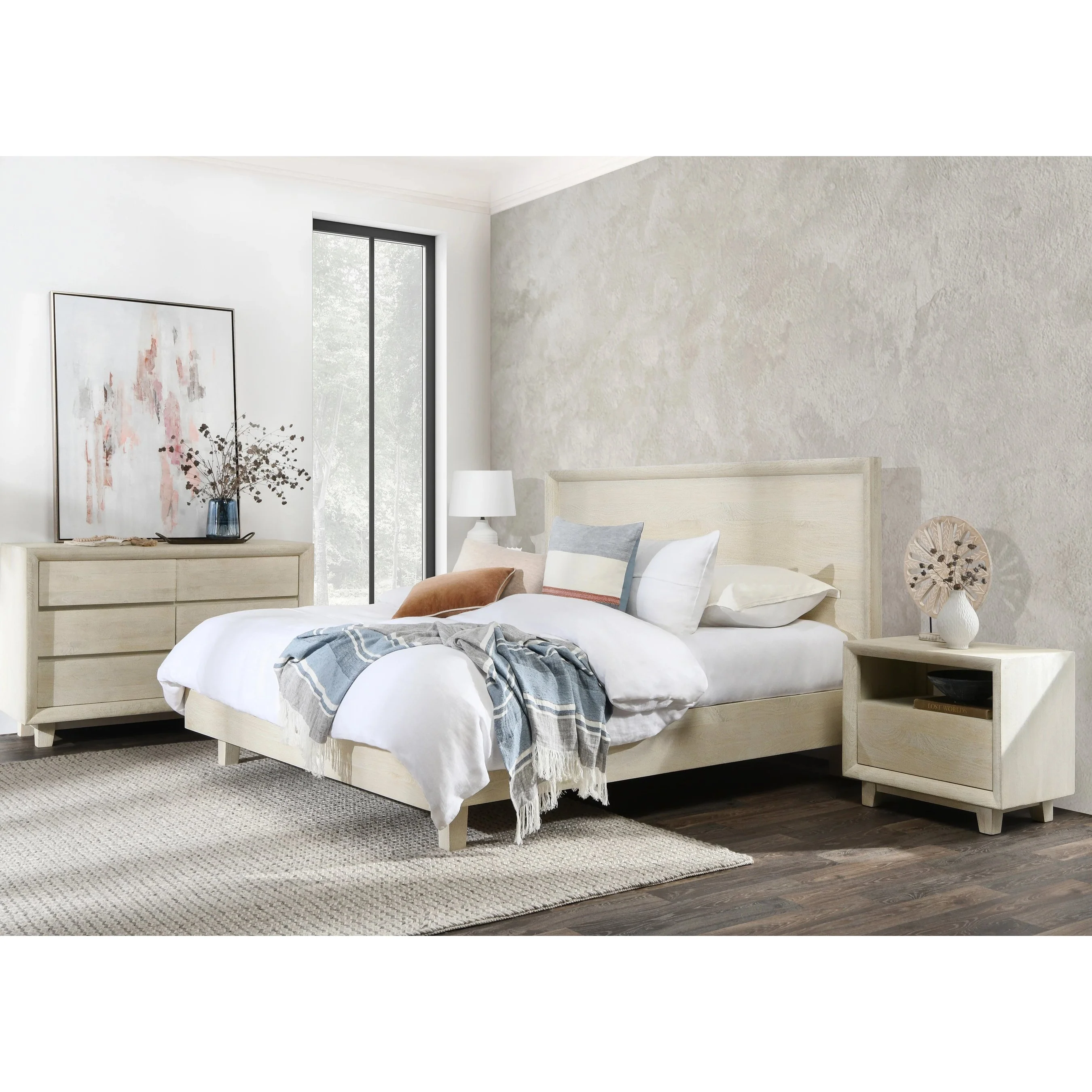 Reece Mango Wood Bed - Image 29