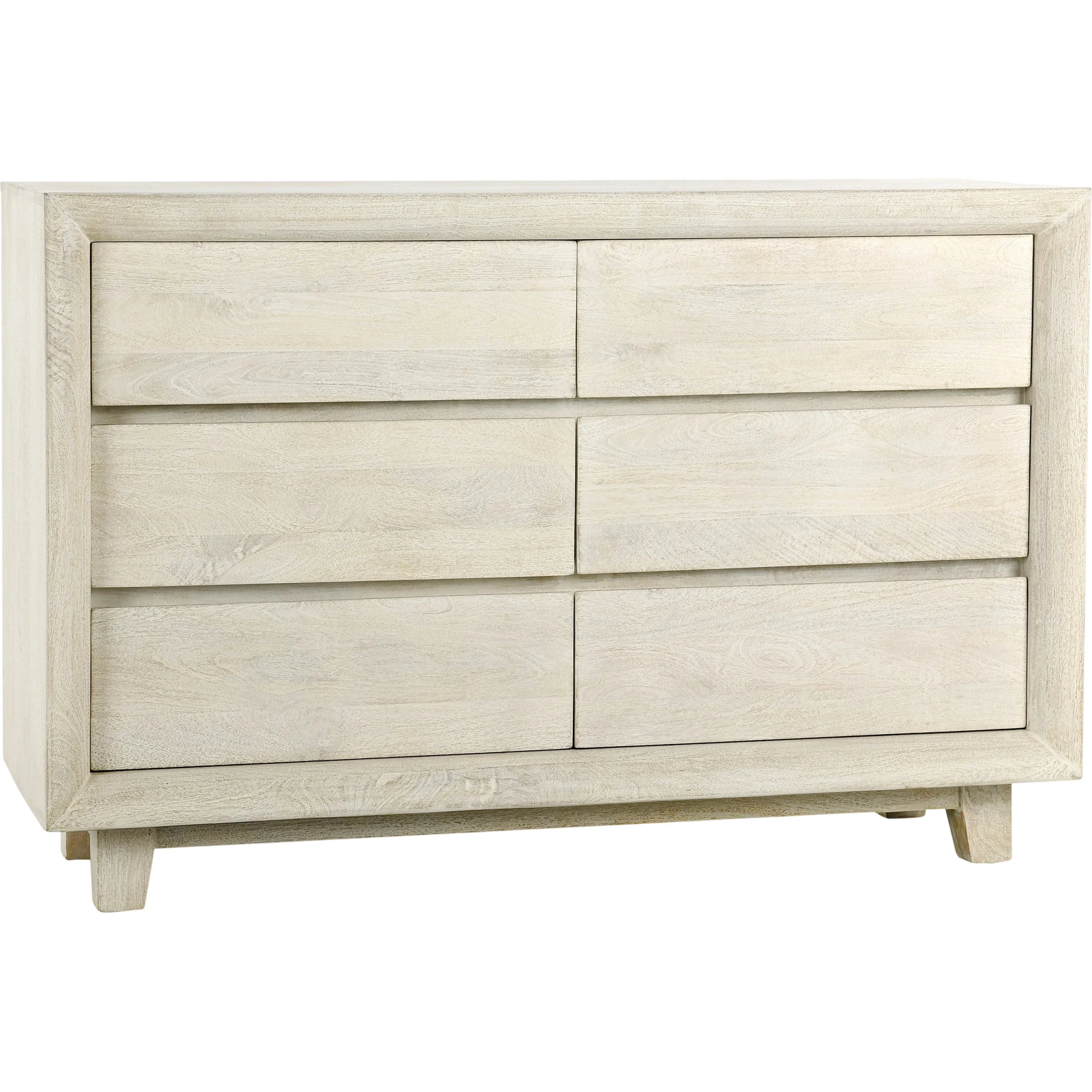 Reece Six-Drawer Mango Wood Dresser