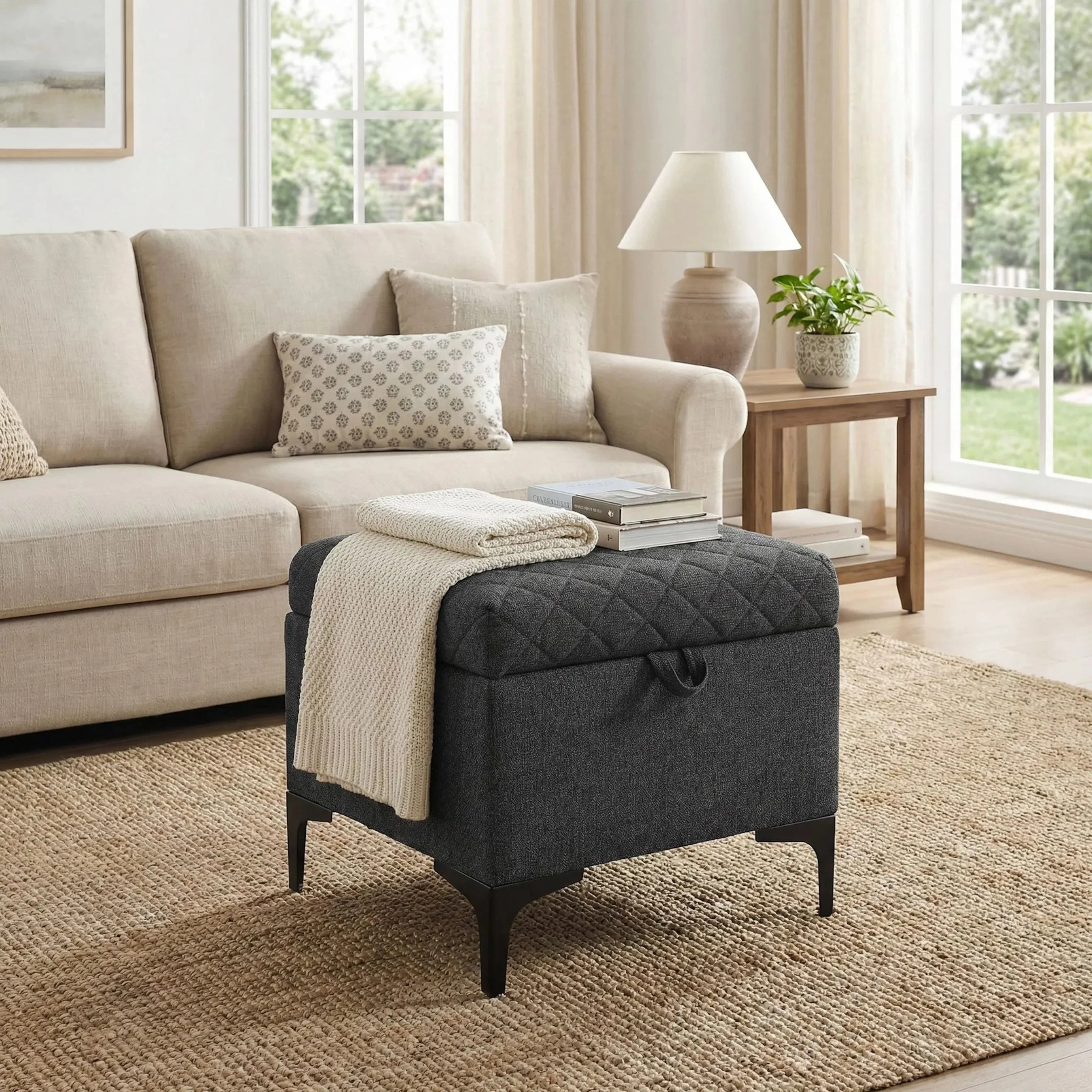 Reece Storage Ottoman - Image 24