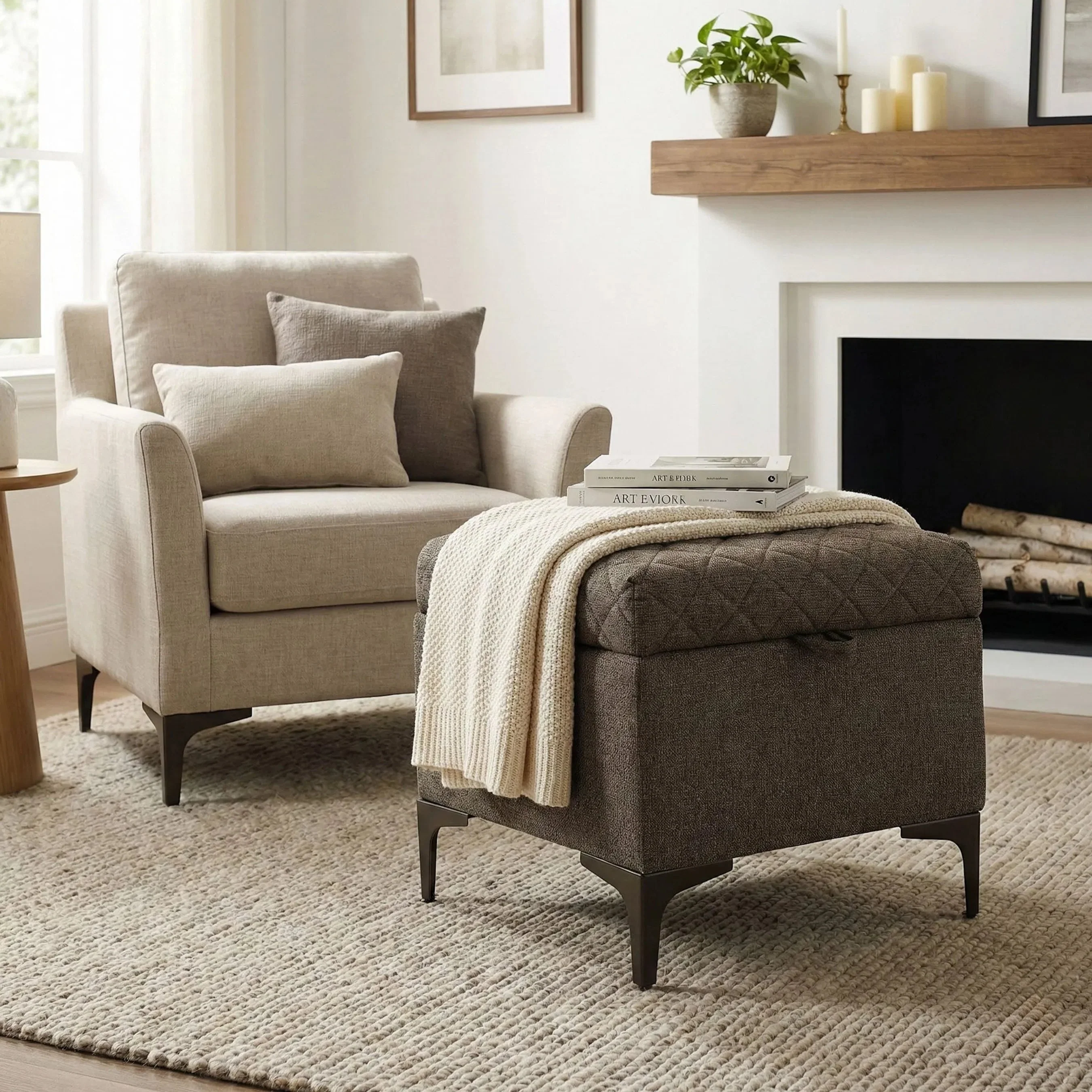Reece Storage Ottoman - Image 25