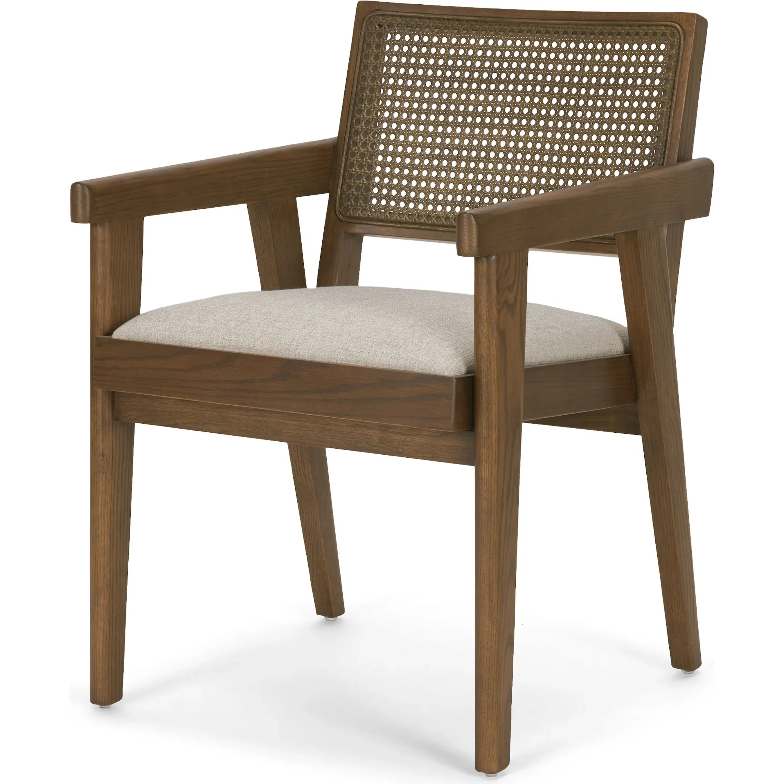 Reid Cane Back Dining Armchair - Image 2