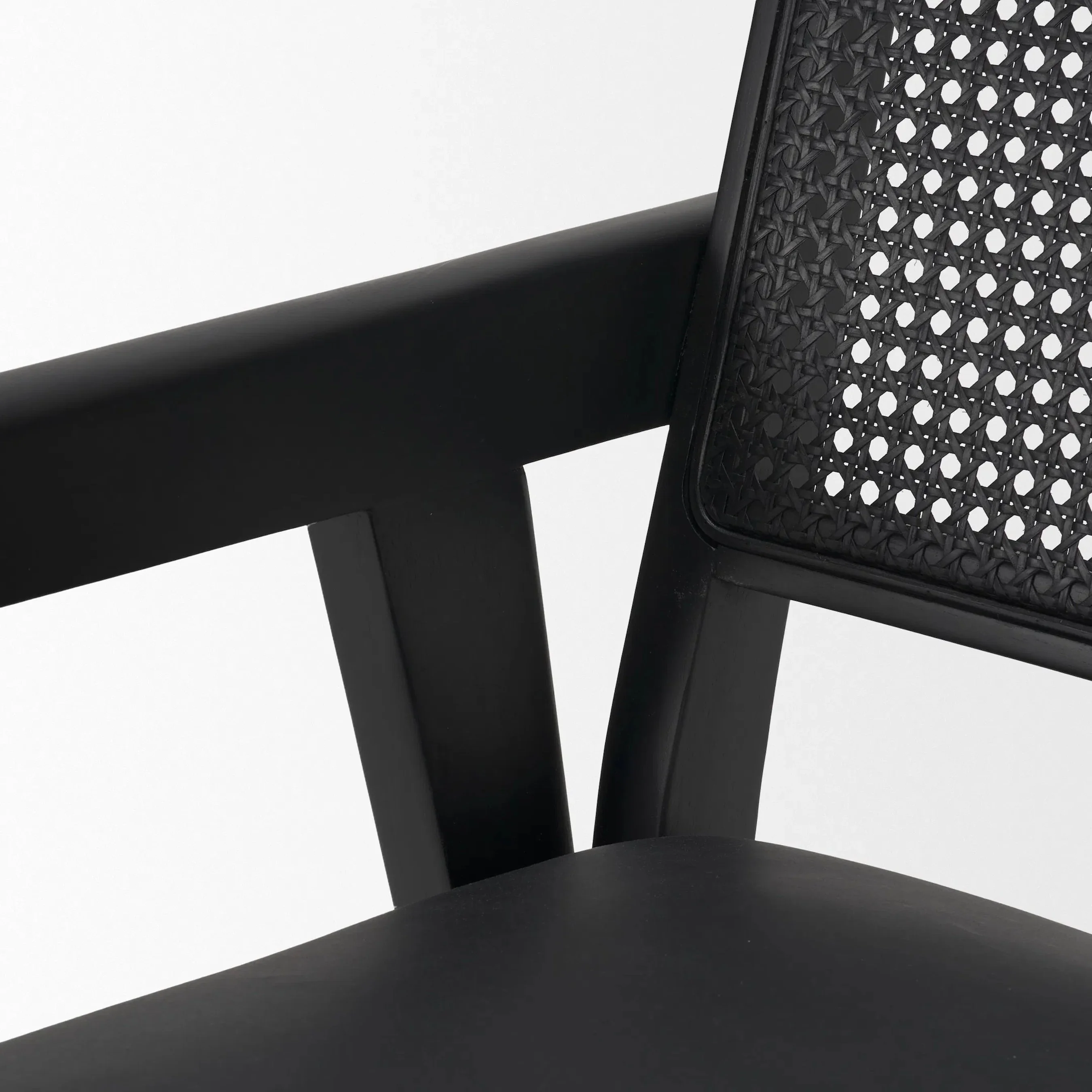 Reid Cane Back Dining Armchair - Image 3