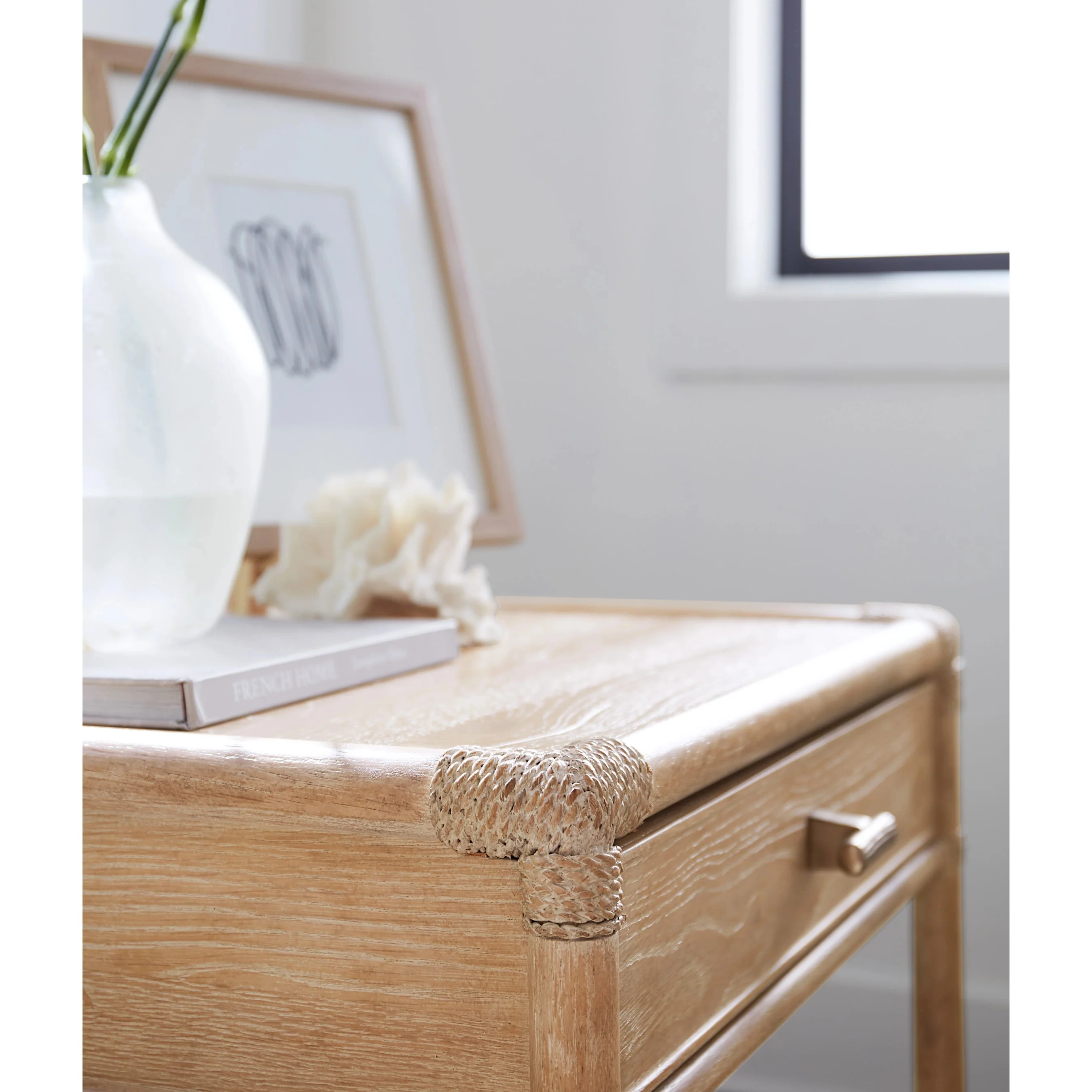 Retreat Pole Rattan End Table - Image 5