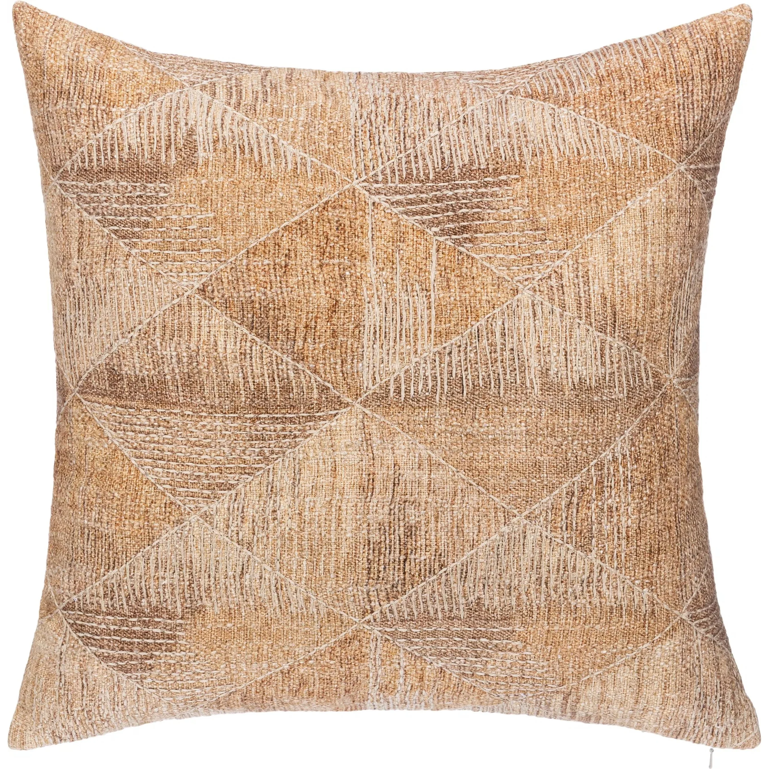 Rev Cotton Blend Throw Pillow