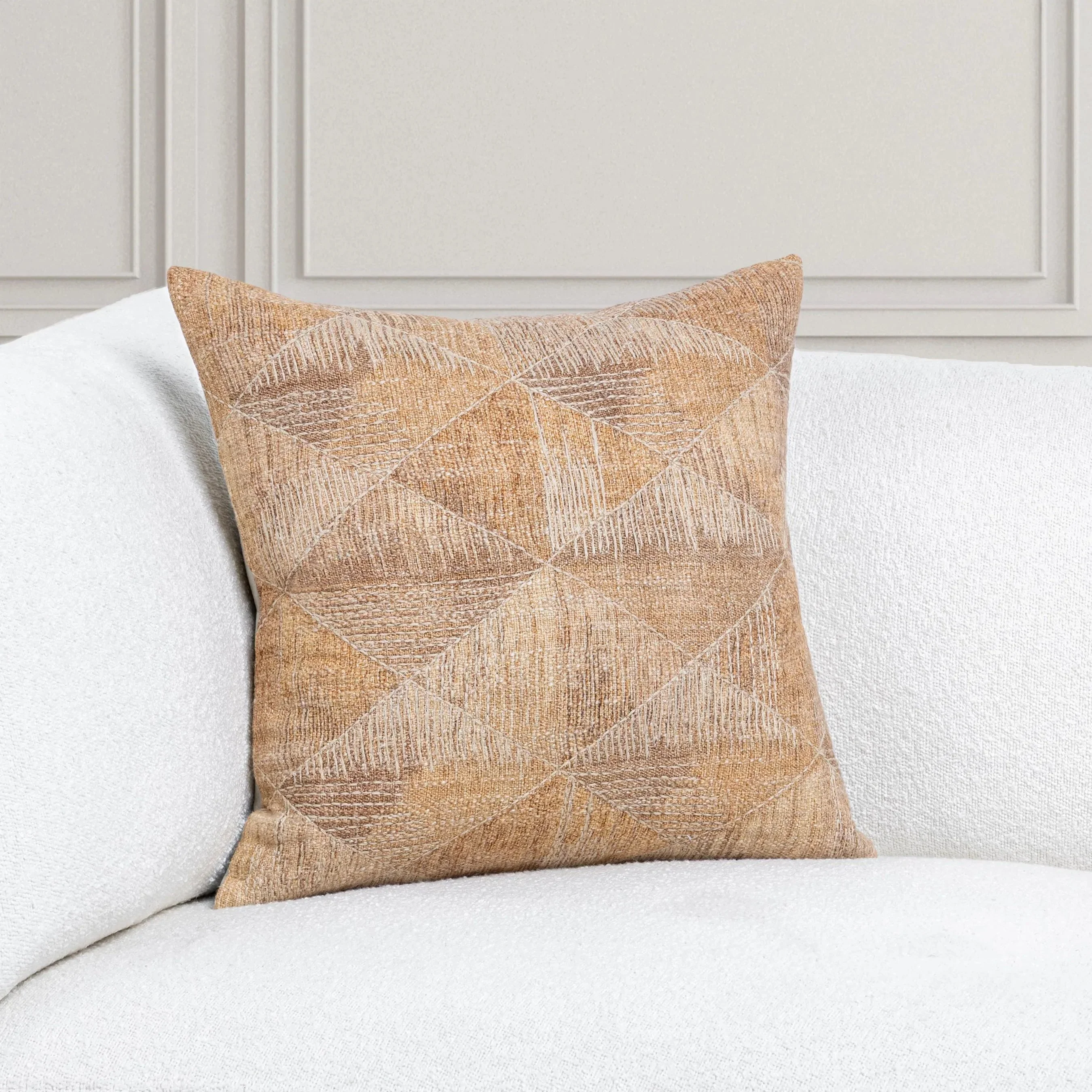Rev Cotton Blend Throw Pillow - Image 4