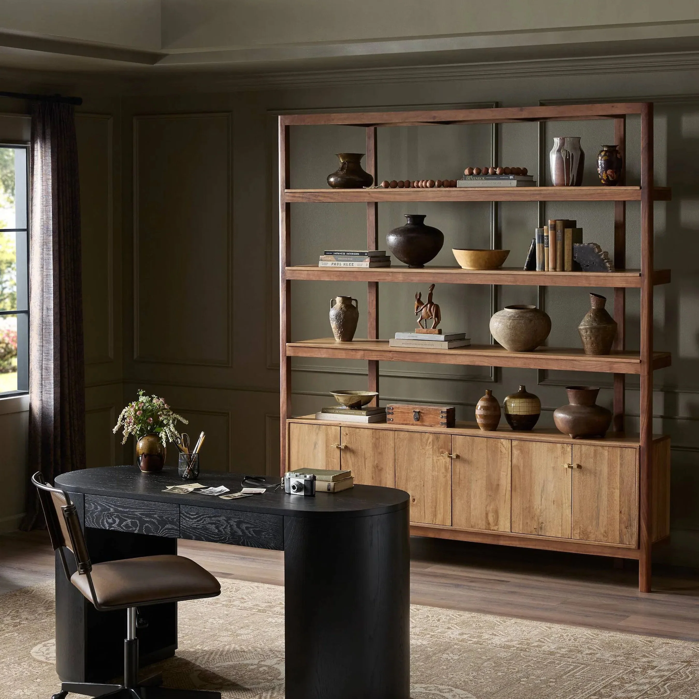 Reza Wide Bookcase - Image 14