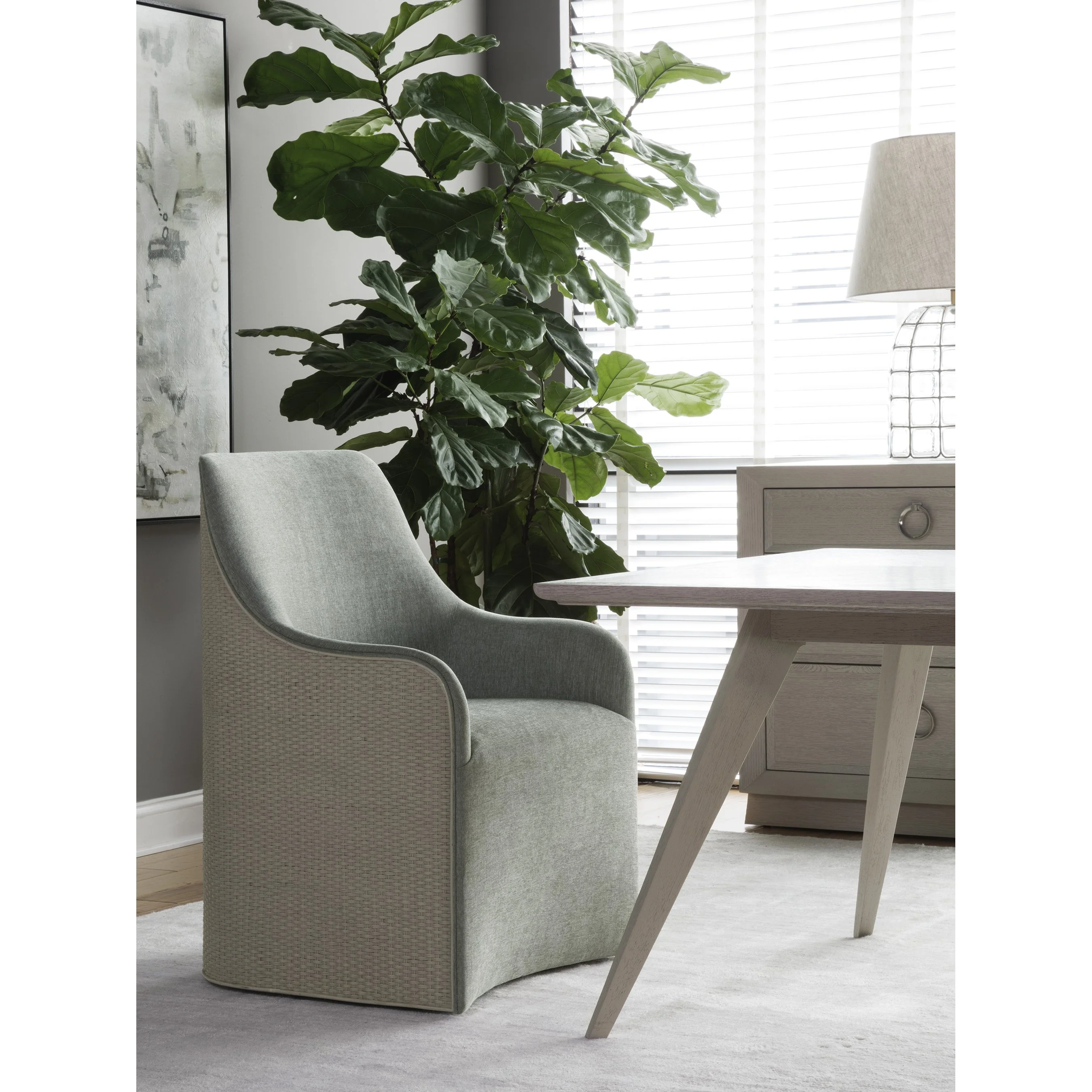 Riley Woven Arm Chair - Image 4