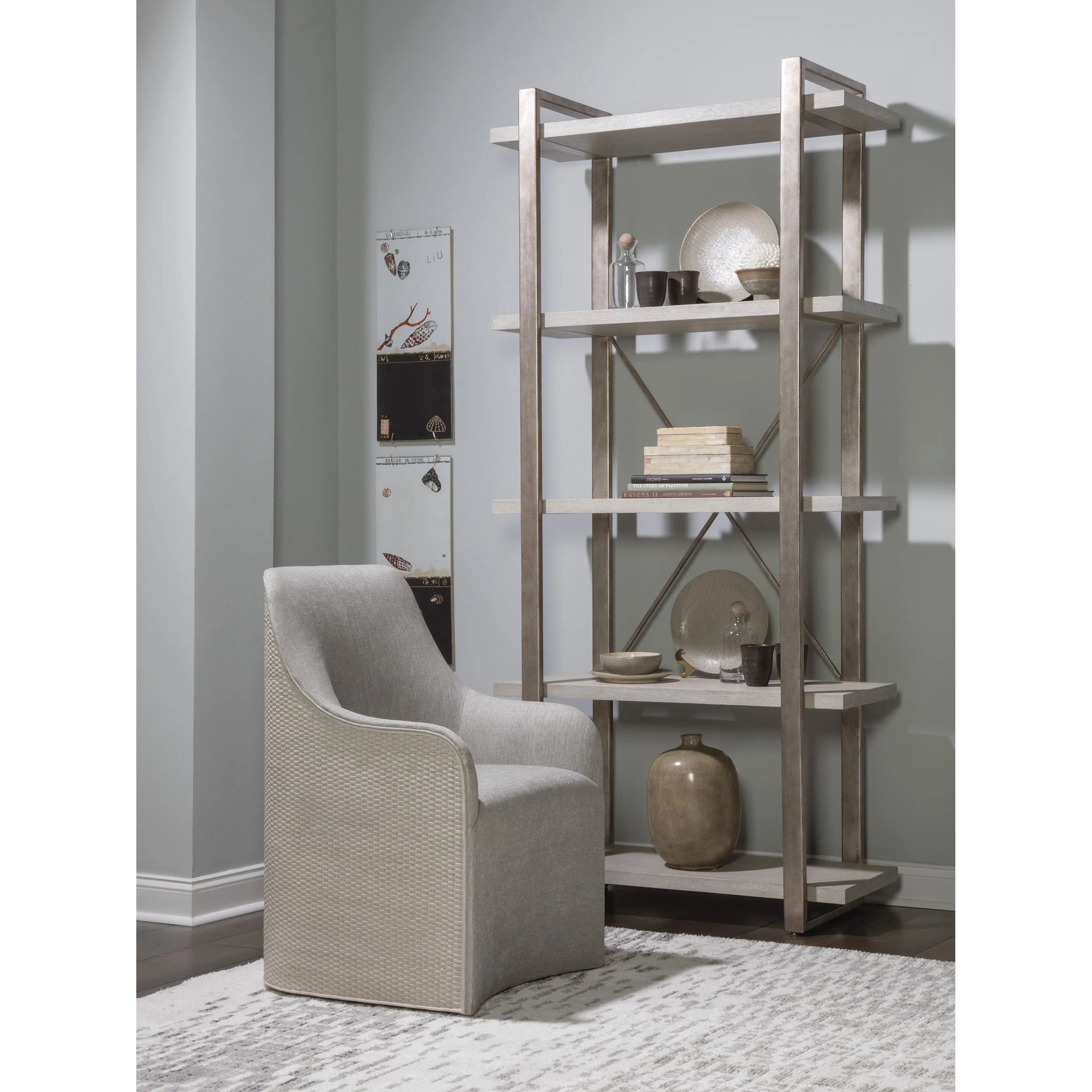 Riley Woven Arm Chair - Image 5