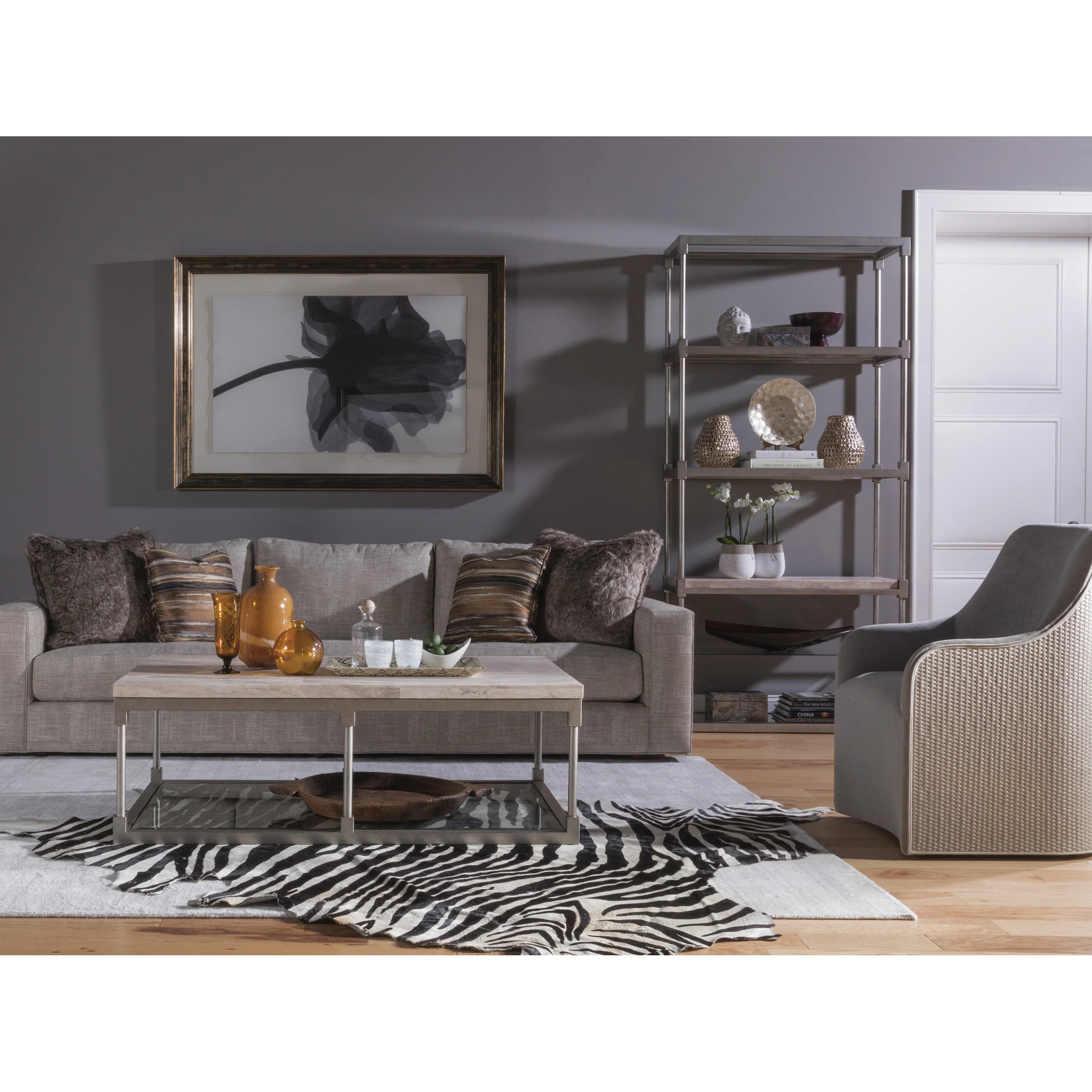 Riley Woven Arm Chair - Image 8